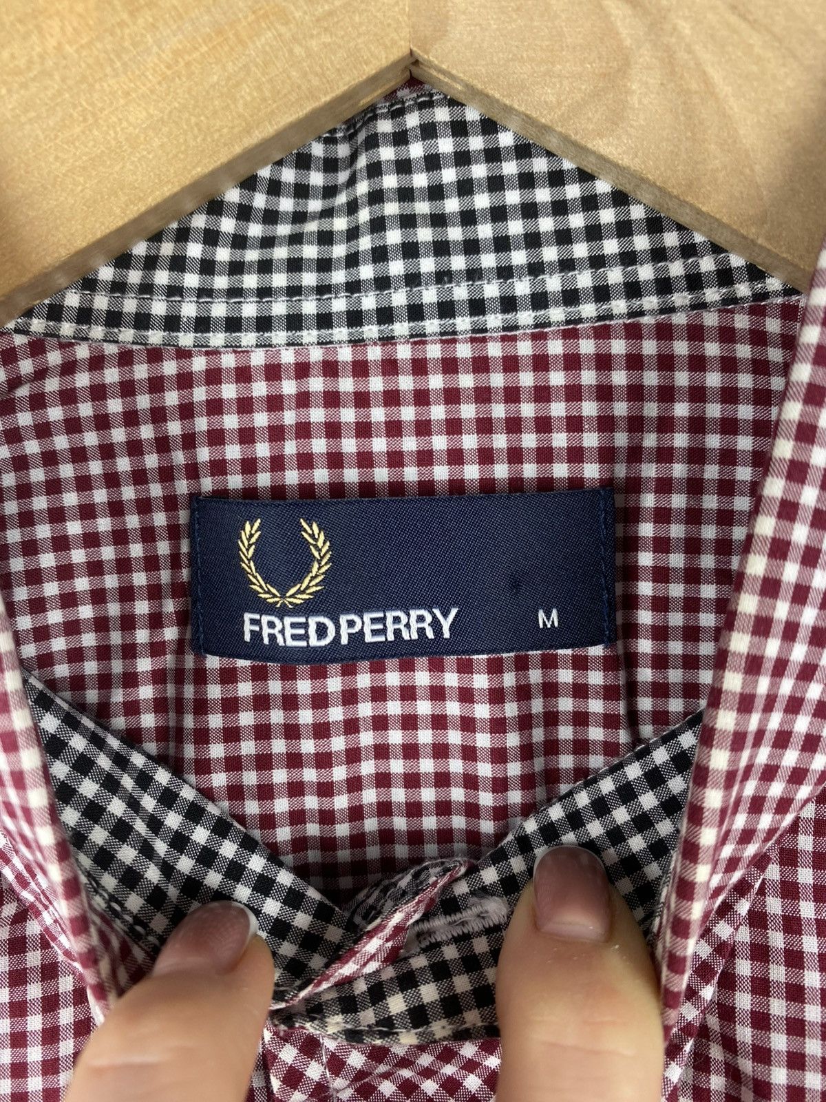 Fred Perry Fred Perry Men’s Long Sleeve Plaid Button Up Shirt Size M Size US M / EU 48-50 / 2 - 12 Thumbnail