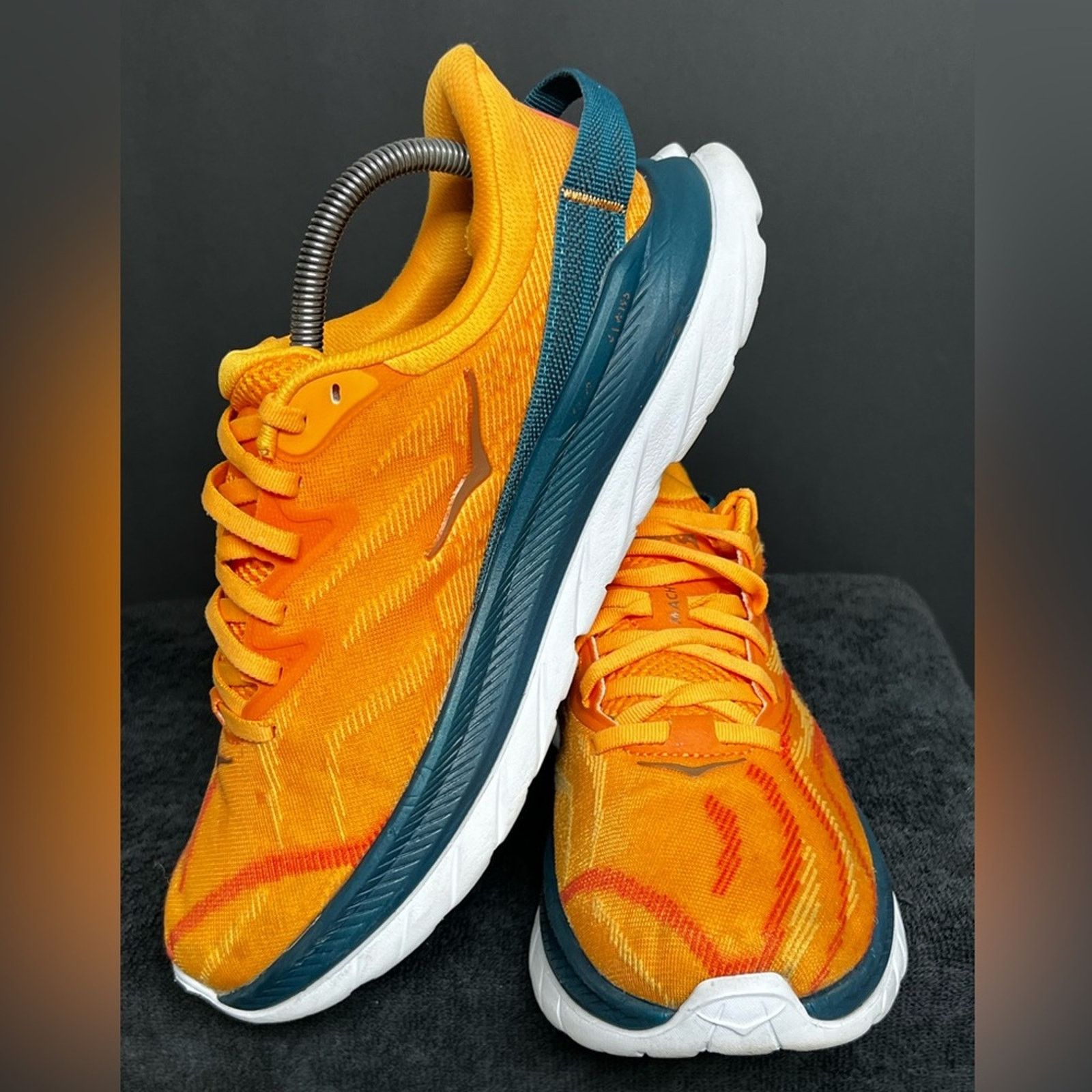 Hoka Hoka One Womens Mach Supersonic Orange Running Shoes 9.5 B Size US 9.5 / IT 39.5 - 3 Thumbnail