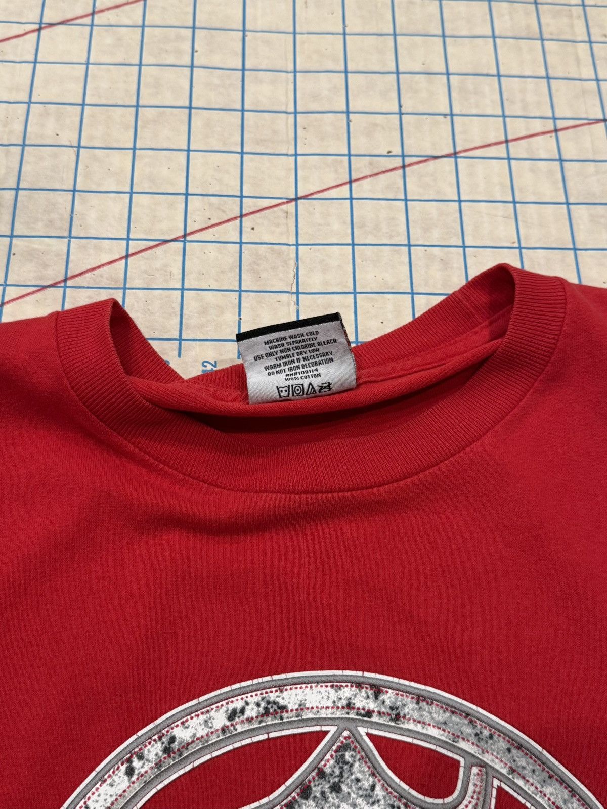 Shady Ltd Vintage Y2K Shady Ltd Red Graphic Tee Mens Size Large Size US L / EU 52-54 / 3 - 7 Thumbnail