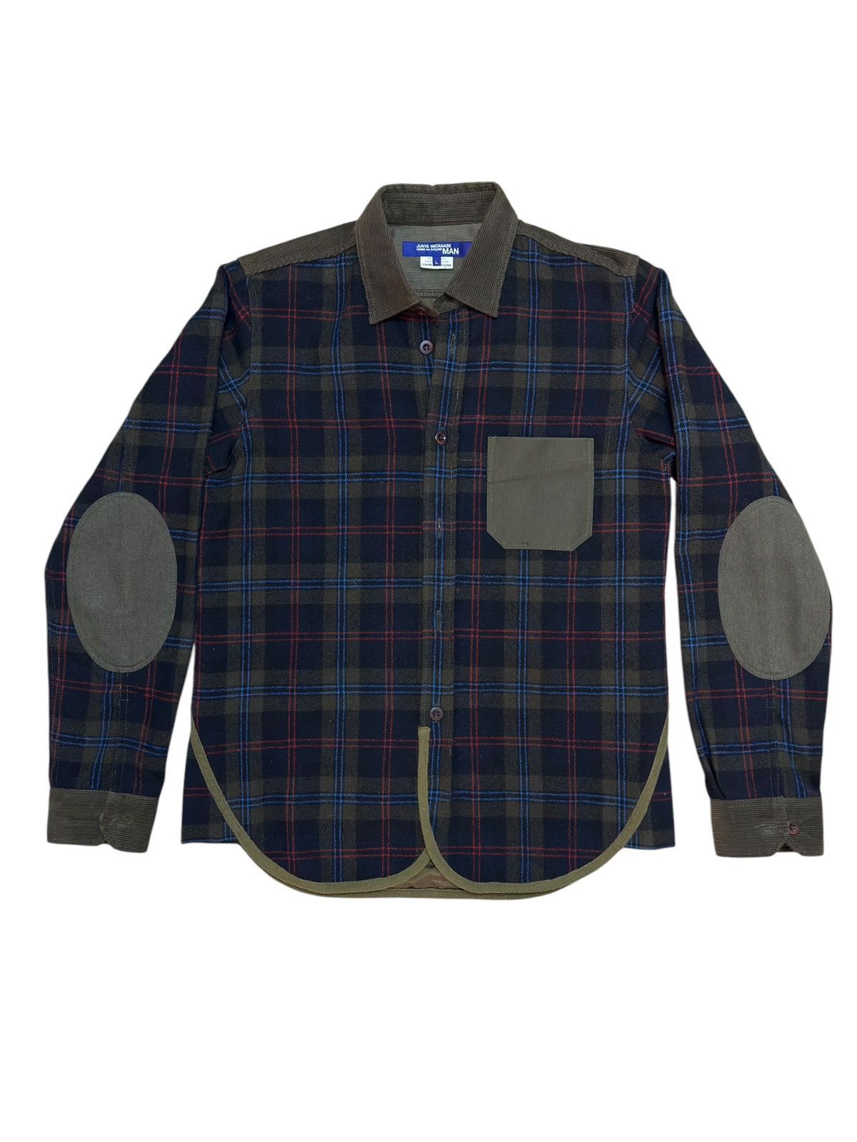 Comme des Garcons Junya Watanabe Commes Des Garçons Plaid Button Up Jacket Size US L / EU 52-54 / 3 - 1 Thumbnail