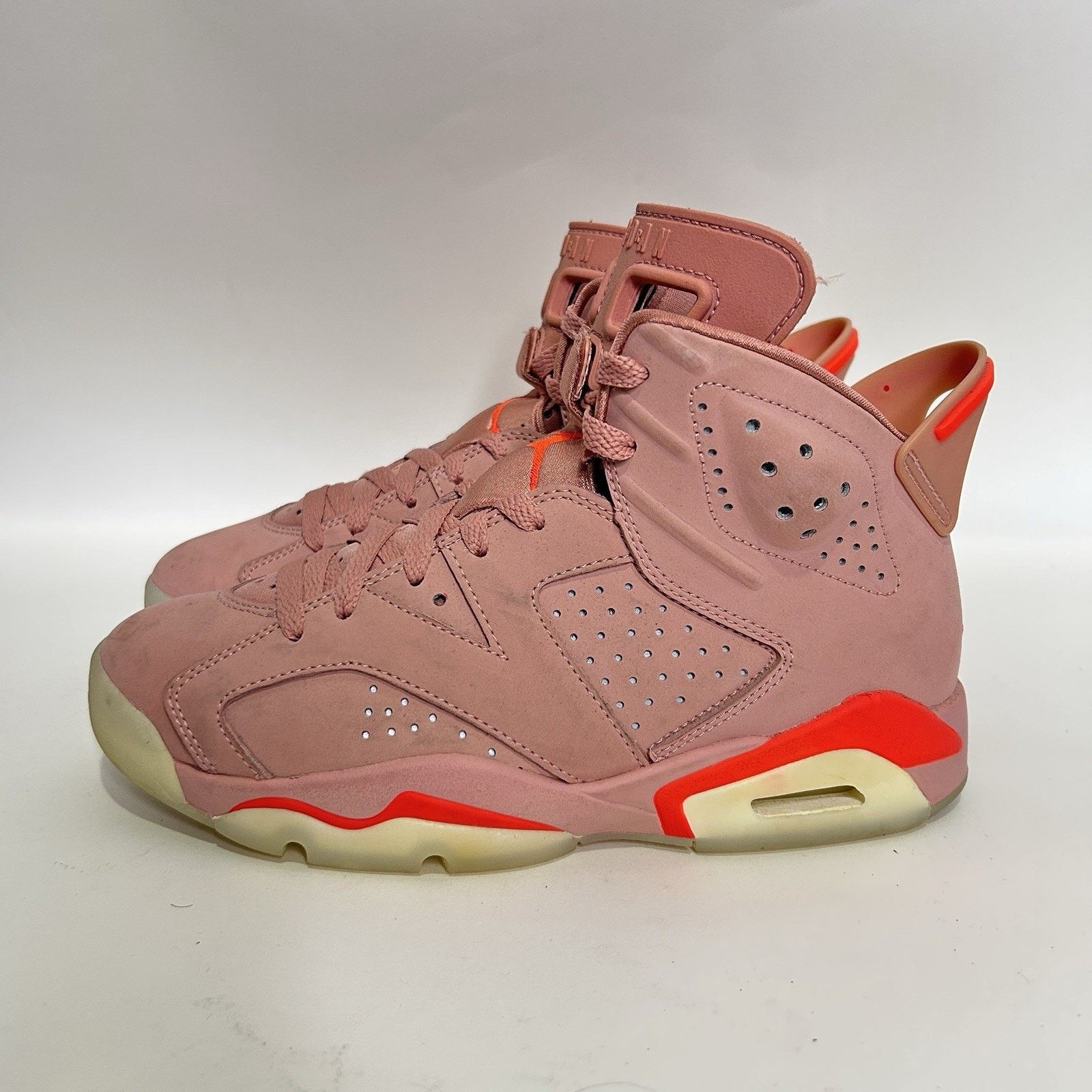 Jordan Brand Aleali May x Nike Air Jordan 6 Retro “Millennial Pink” Size US 7.5 / IT 37.5 - 6 Thumbnail