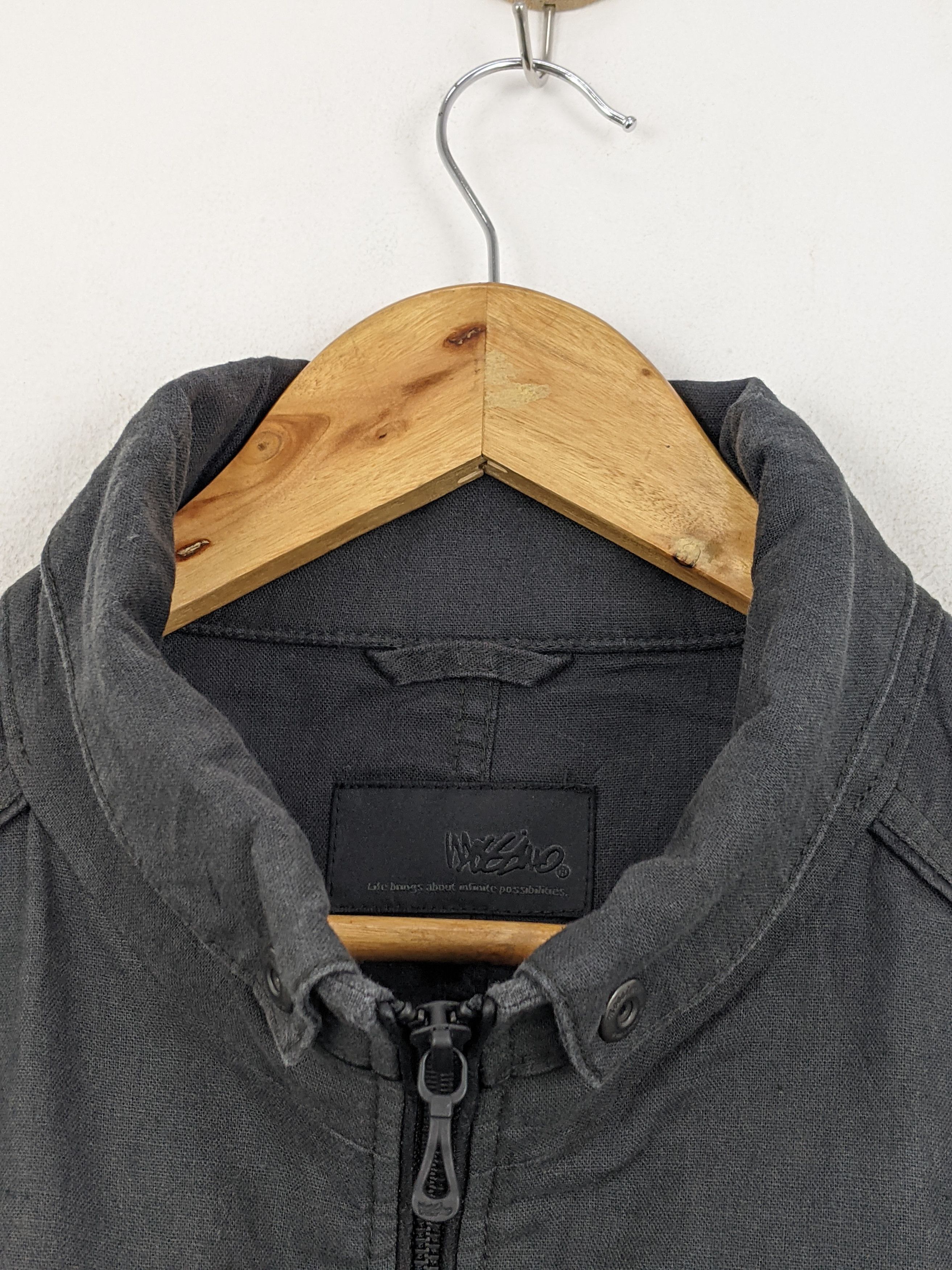 Japanese Brand × Massimo Osti × Mossimo Japanese Brand Mossimo Multi Pocket Zipper Jacket Size US L / EU 52-54 / 3 - 8 Thumbnail