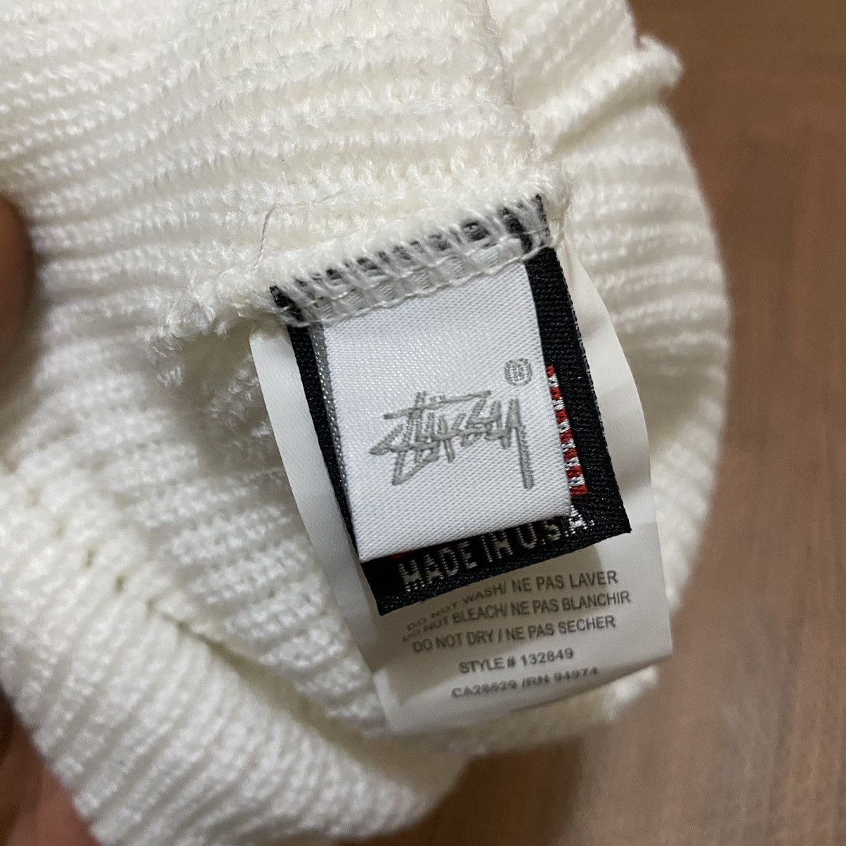 Stussy Stussy Oval Patch Beanie Hat Size ONE SIZE - 3 Thumbnail