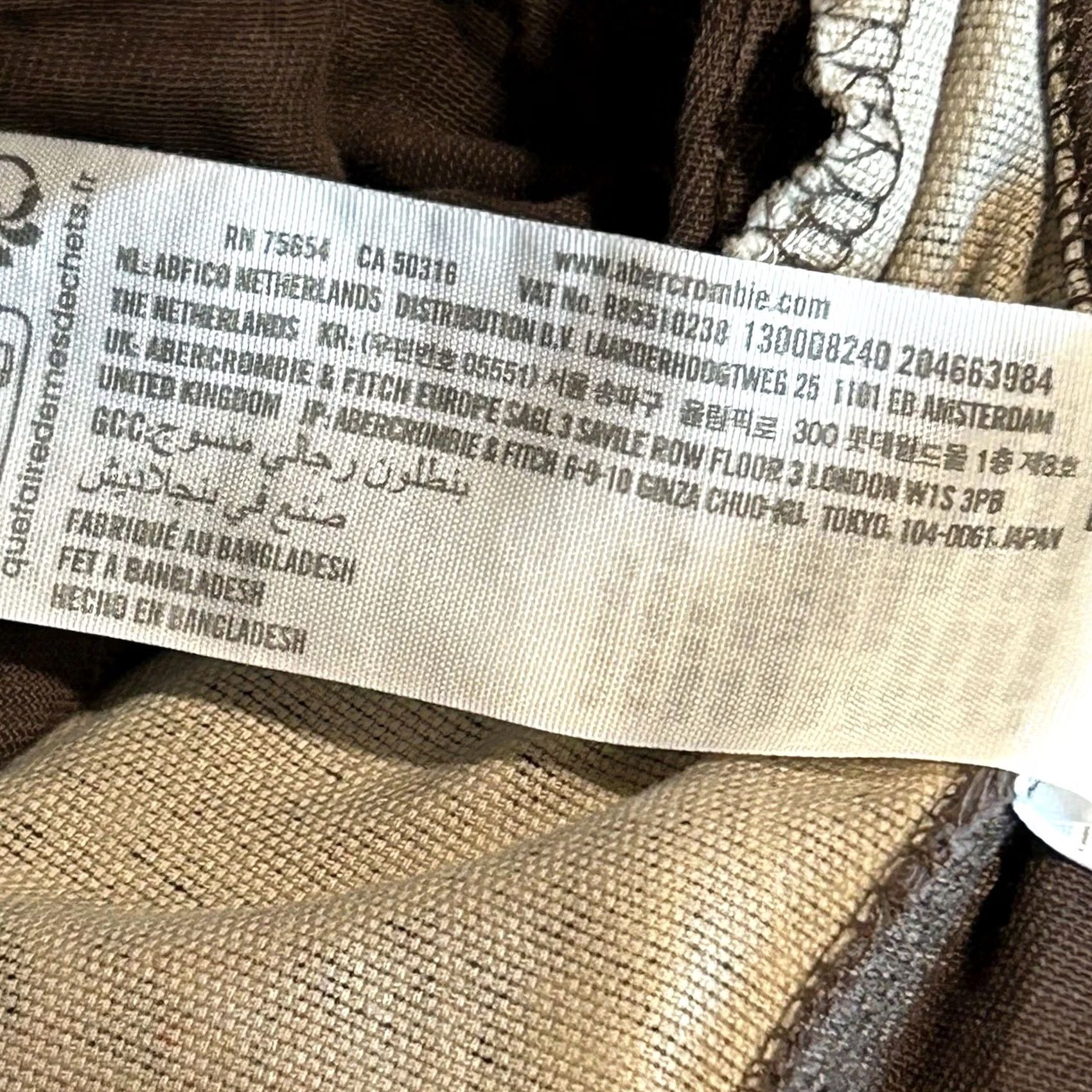 Abercrombie & Fitch Abercrombie & Fitch Baggy Reissue Twill Camo Cargo Pants Men’s 31x29 Size US 31 - 6 Thumbnail