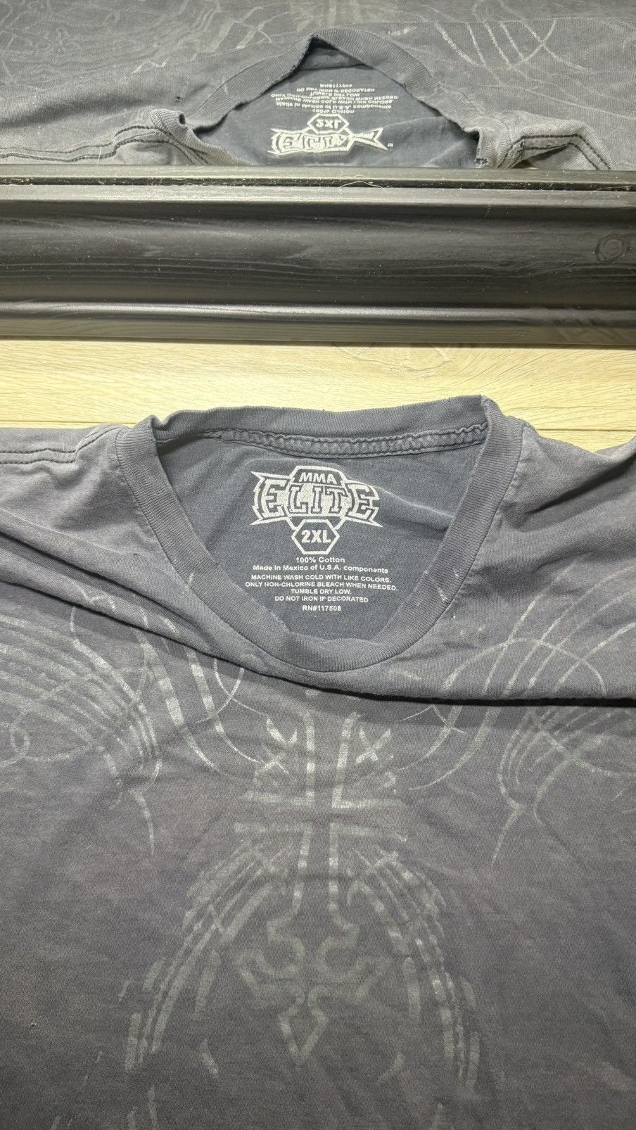 Affliction Vintage / Y2K MMA Elite Tribal Shirt Size US XXL / EU 58 / 5 - 3 Thumbnail