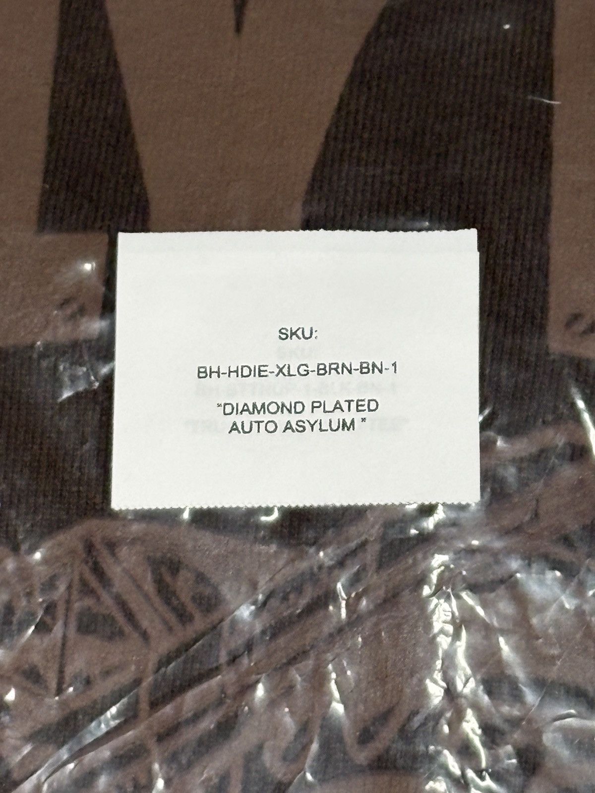 Billy Hill 2021 Billy Hill Auto Asylum Diamond Plated Puff Print Hoodie Size US XL / EU 56 / 4 - 9 Thumbnail