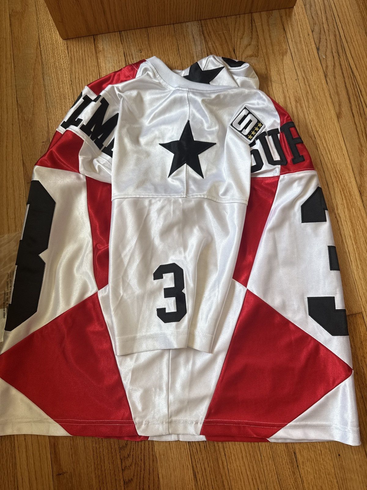 Supreme SUPREME star football jersey white (fw24) Size US S / EU 44-46 / 1 - 10 Thumbnail