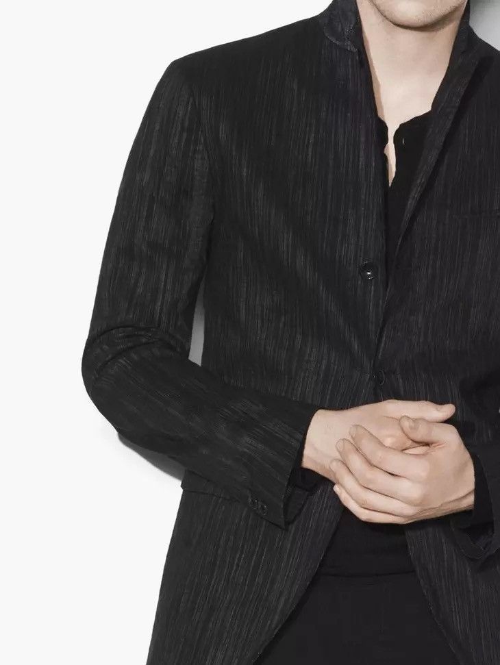 John Varvatos Irregular striped jacket. Size EU50 USA 40 Size US M / EU 48-50 / 2 - 3 Thumbnail