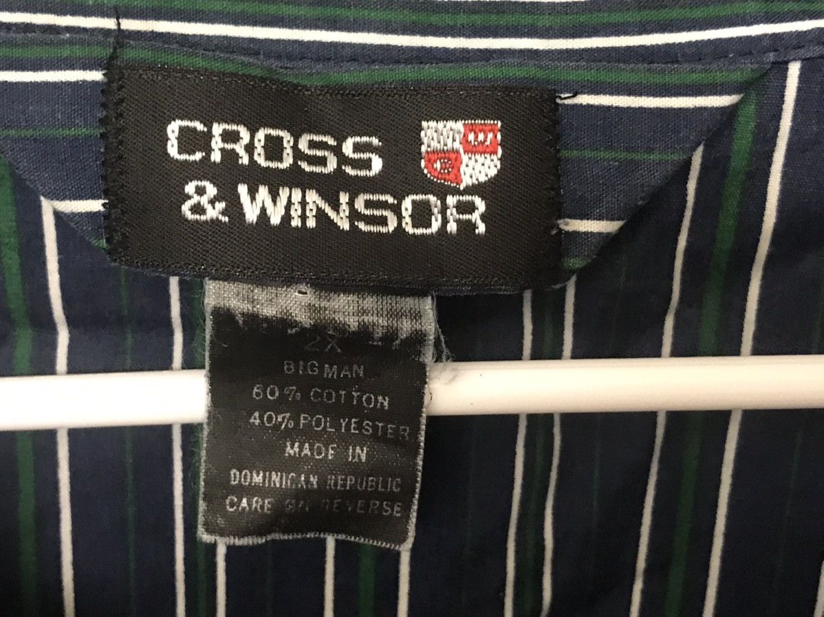 Other CROSS & WINSOR Men's 2-Piece Striped Pajamas Size 2X Size 44 - 3 Thumbnail
