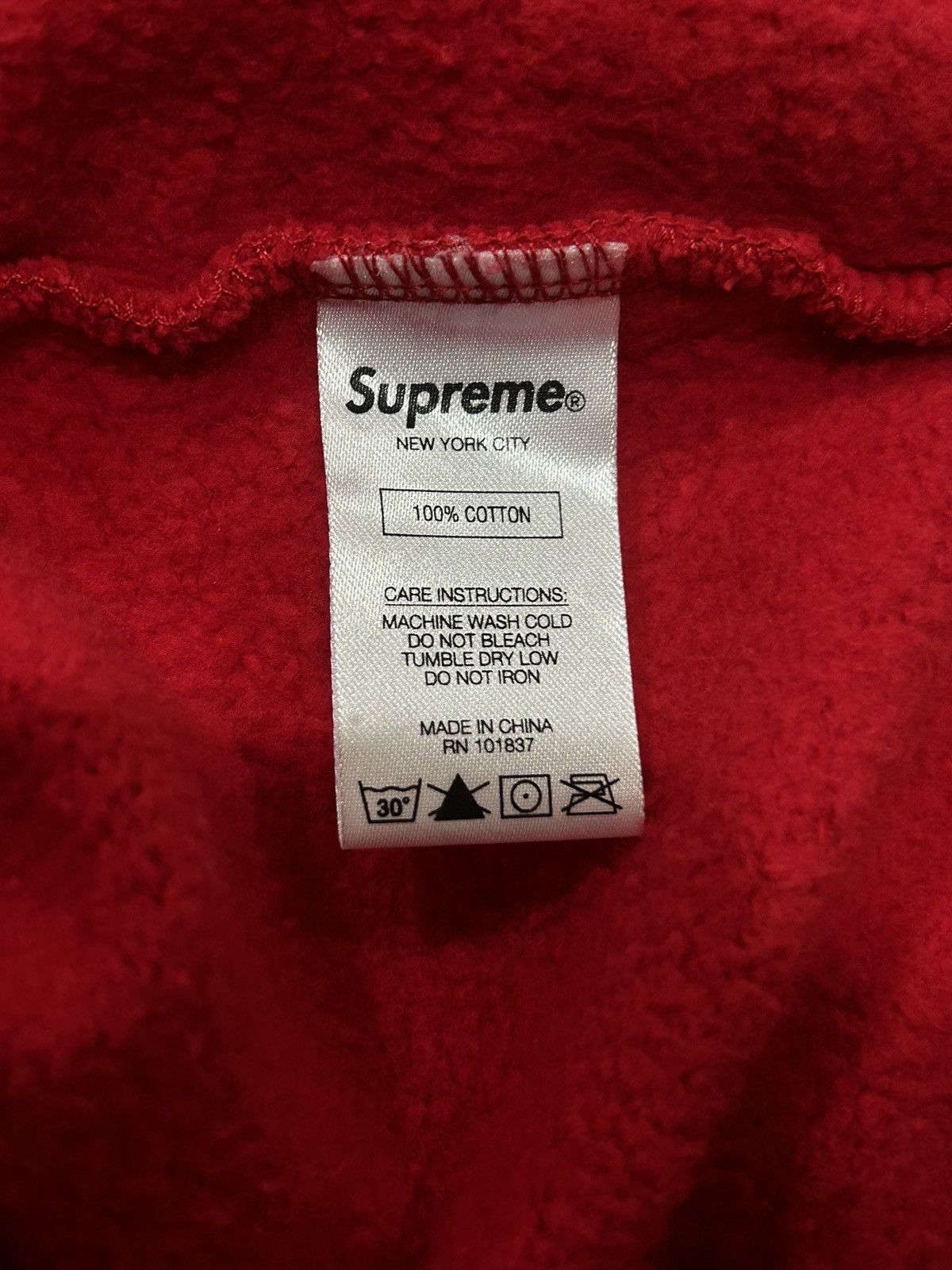 Supreme Supreme Set In Hooded Sweatshirt Size US L / EU 52-54 / 3 - 9 Thumbnail