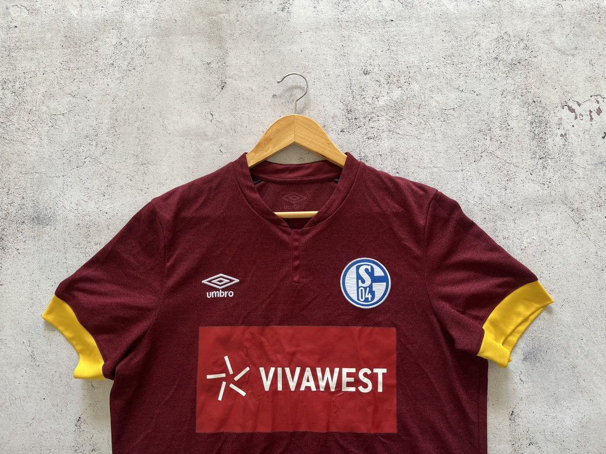 Umbro UMBRO S04 FC SCHALKE 2021/2022 SOCCER JERSEY,FOOTBALL SHIRT Size US M / EU 48-50 / 2 - 2 Thumbnail