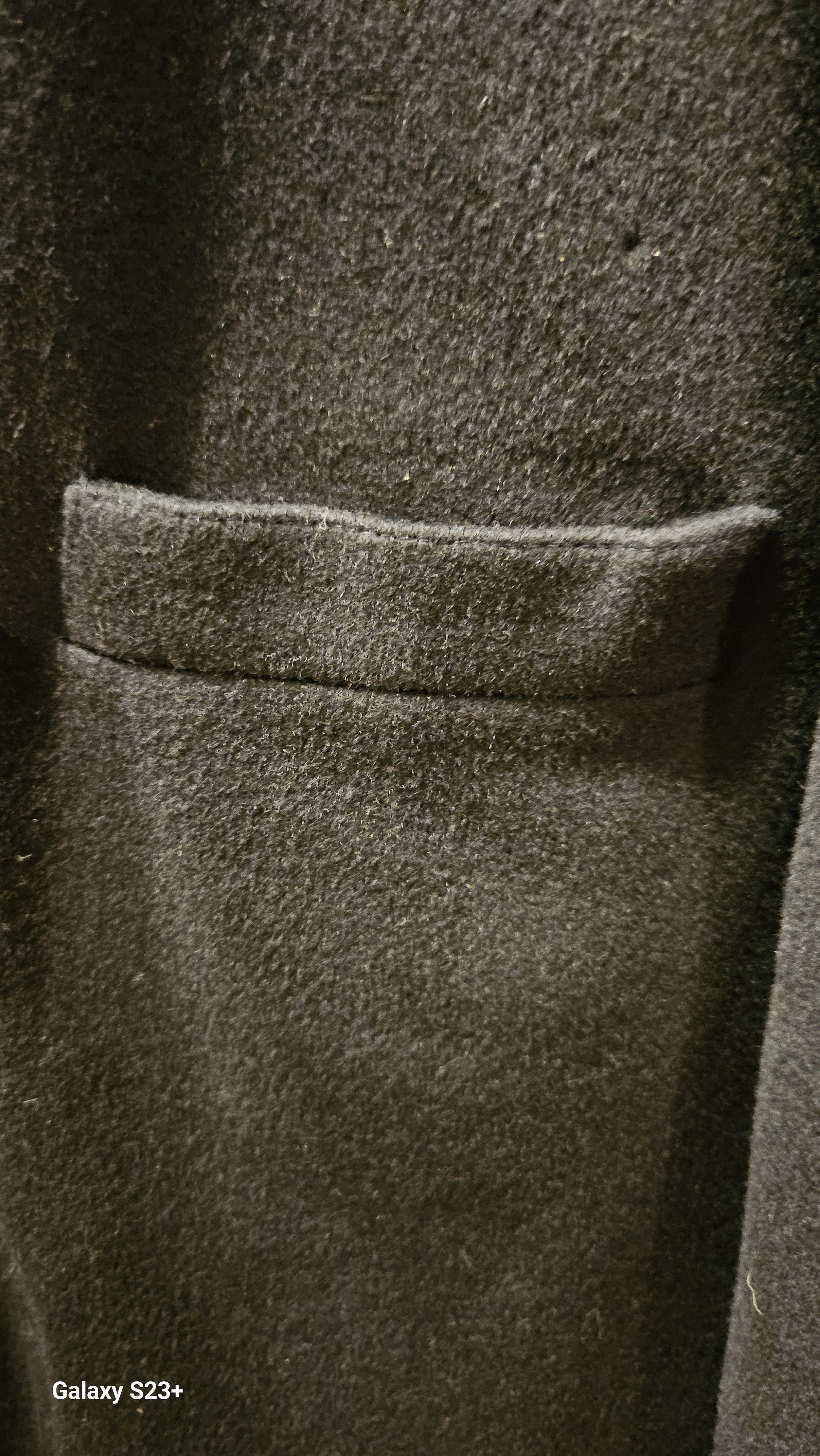 Michael Kors Black Virgin Wool Coat XXL Zip/Button Leather Collar Kors Size US XXL / EU 58 / 5 - 7 Thumbnail