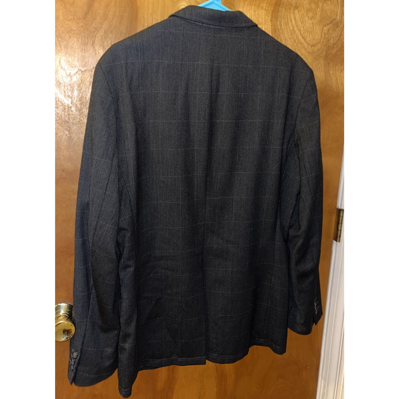 Gap VINTAGE GAP Blazer Jacket Wool 38 Mens Black White Pinstripes Lined 3 Buttons Size XS / US 0-2 / IT 36-38 - 5 Thumbnail