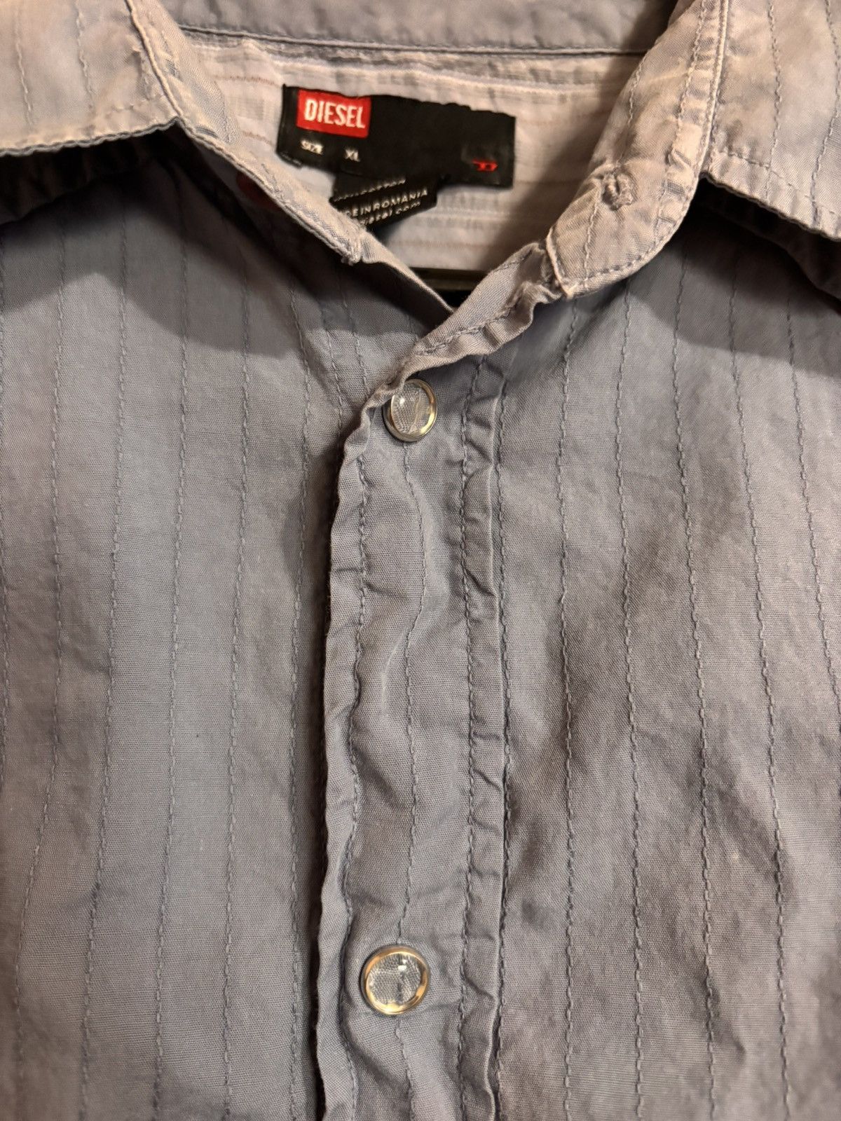 Diesel Vintage Diesel Western Embroidered Button-Up Size US XL / EU 56 / 4 - 5 Thumbnail