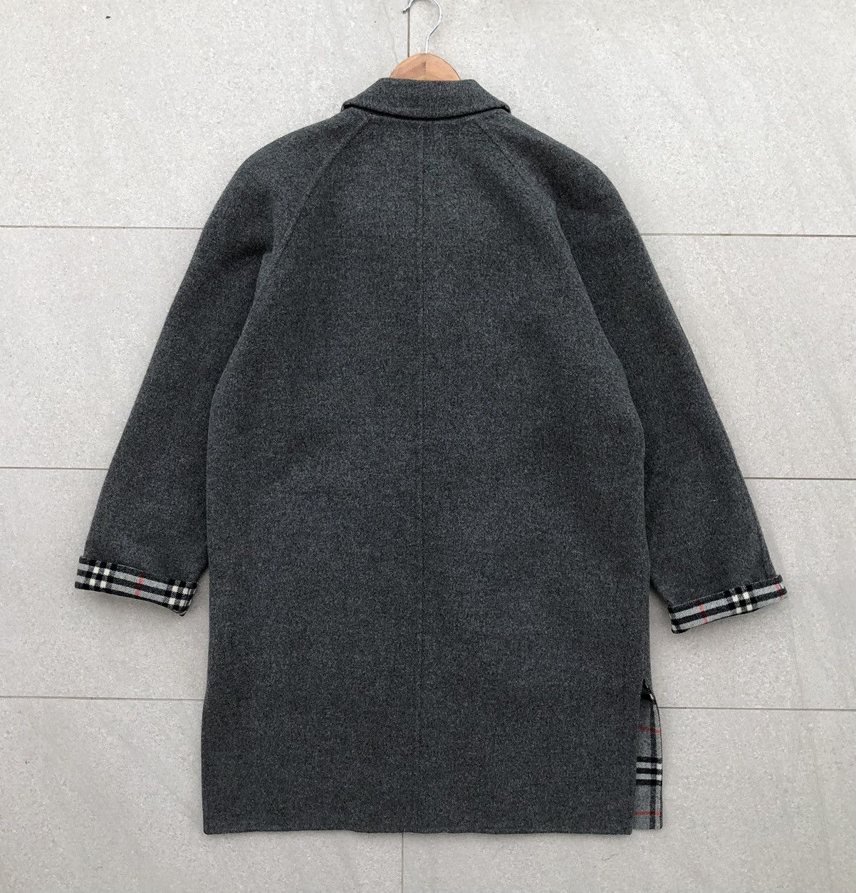 Burberry Prorsum Burberrys Prorsum Lined Novacheck Wool Trench Coat Size US M / EU 48-50 / 2 - 13 Thumbnail