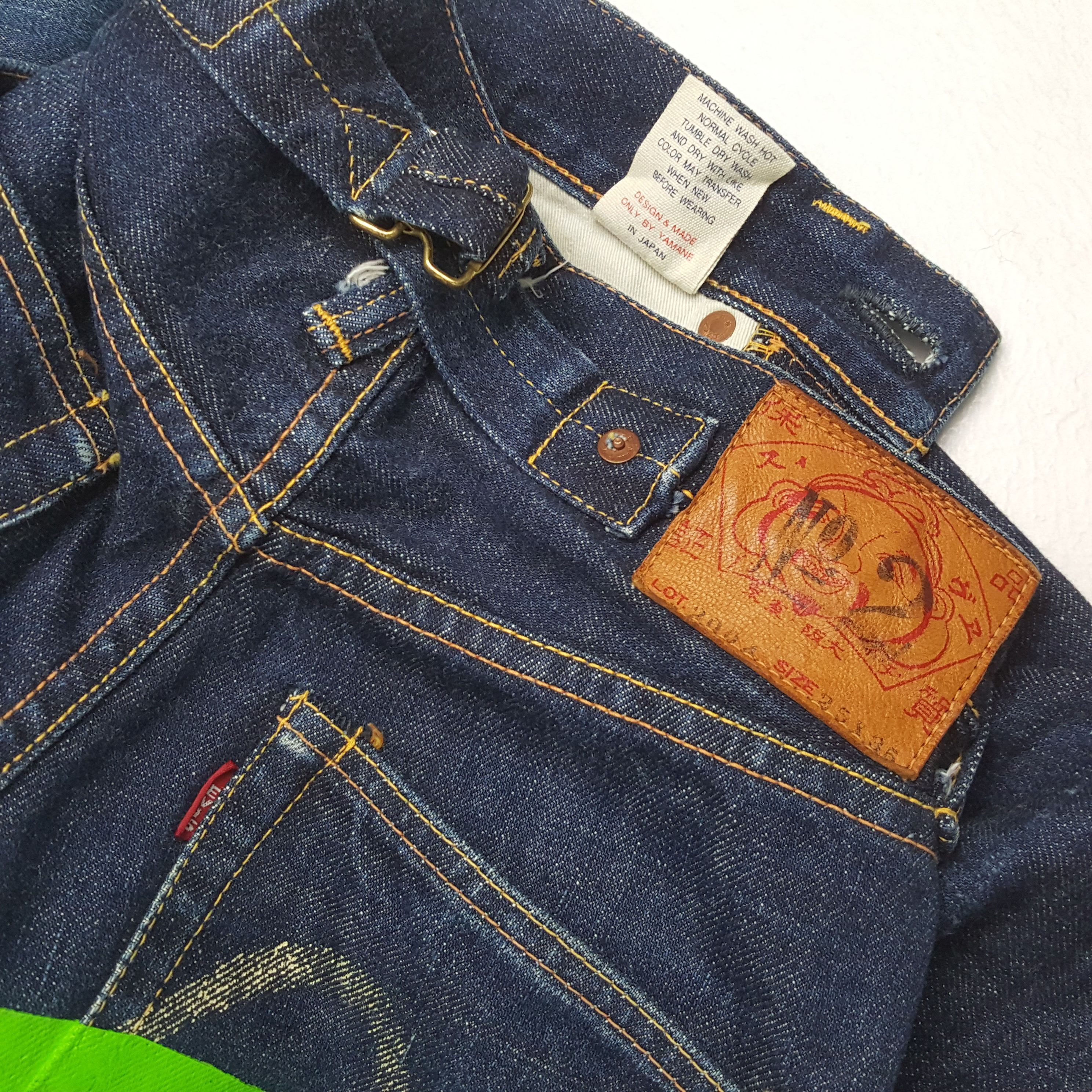 Evisu × Japanese Brand × Vintage Vintage EVIS Japanese Brand Daicock Custom Style Jeans Size 24" / US 00 / IT 34 - 15 Thumbnail