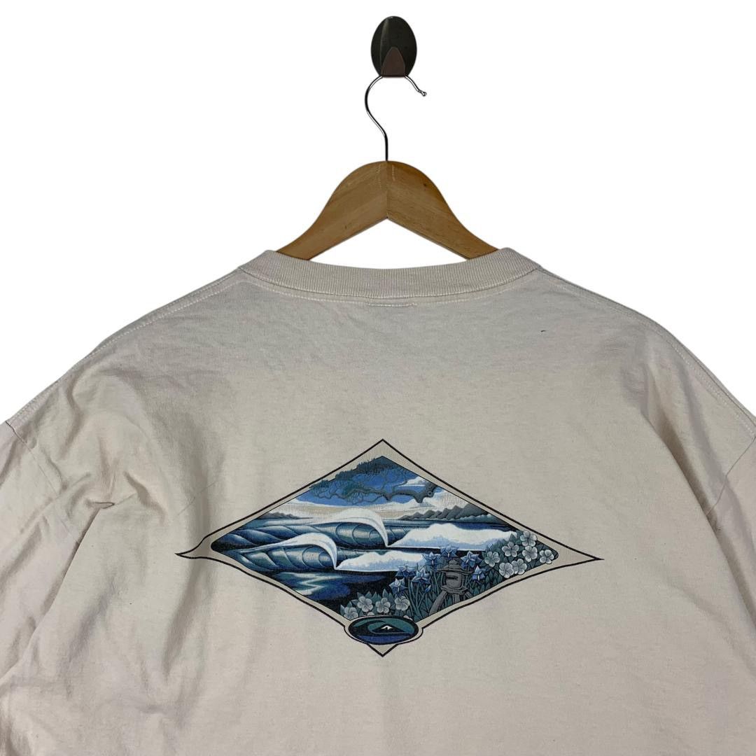 Quiksilver Vintage QUIKSILVER Surfing back hit tee Size US XL / EU 56 / 4 - 9 Thumbnail