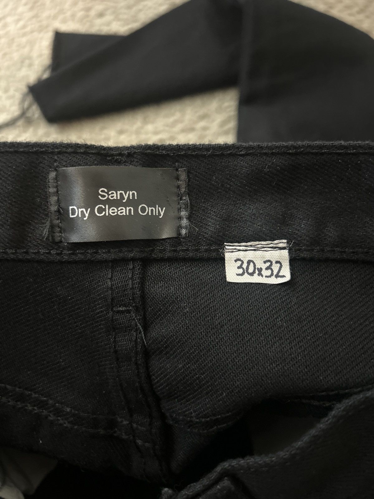 Other Saryn Flared Black Jeans Size US 30 / EU 46 - 4 Thumbnail