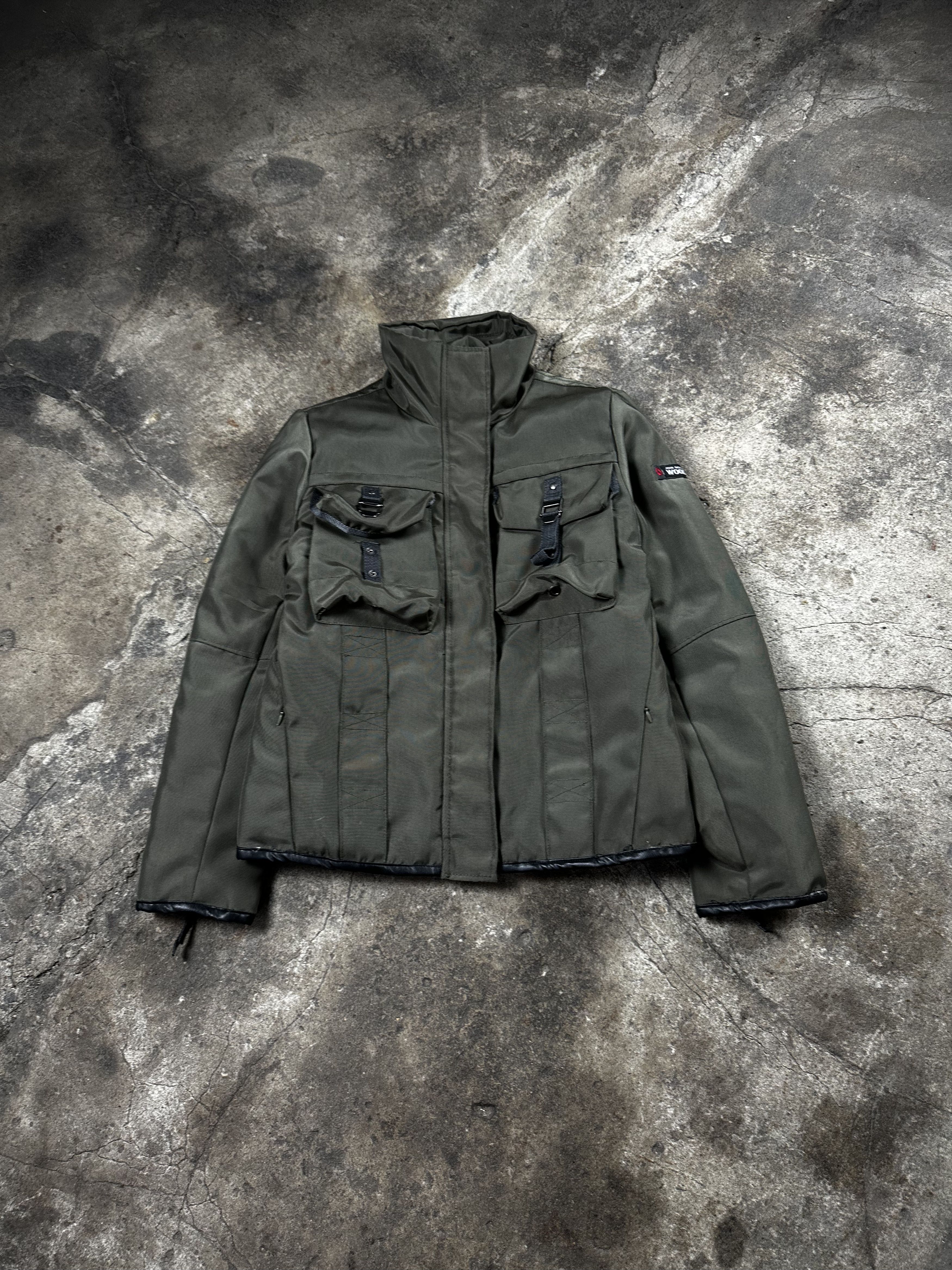 Woolrich Woolen Mills John Rich and Bros Woolrich Nylon Military Jacket Khaki Size US S / EU 44-46 / 1 - 1 Thumbnail