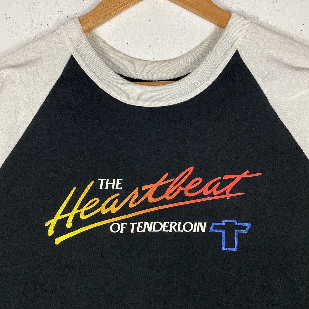 Tenderloin THE HEARTBEAT OF TENDERLOIN RAGLAN TEE MADE IN JAPAN Size US L / EU 52-54 / 3 - 3 Thumbnail