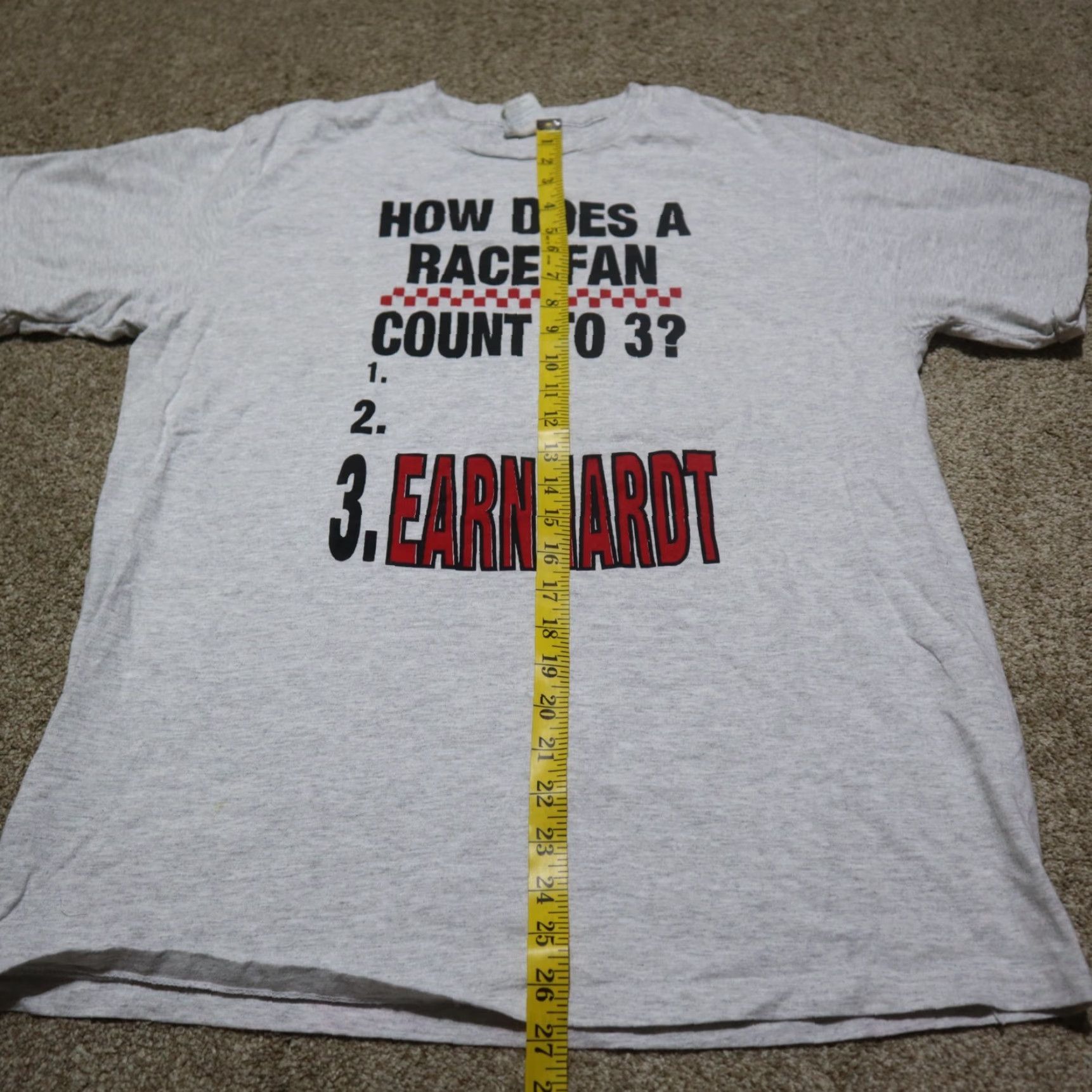 Vintage Dale Earnhardt T-Shirt Men XL Gray Nike Shirt Adult XL Carhartt Relaxed Fit Vintage No Size US XL / EU 56 / 4 - 6 Thumbnail