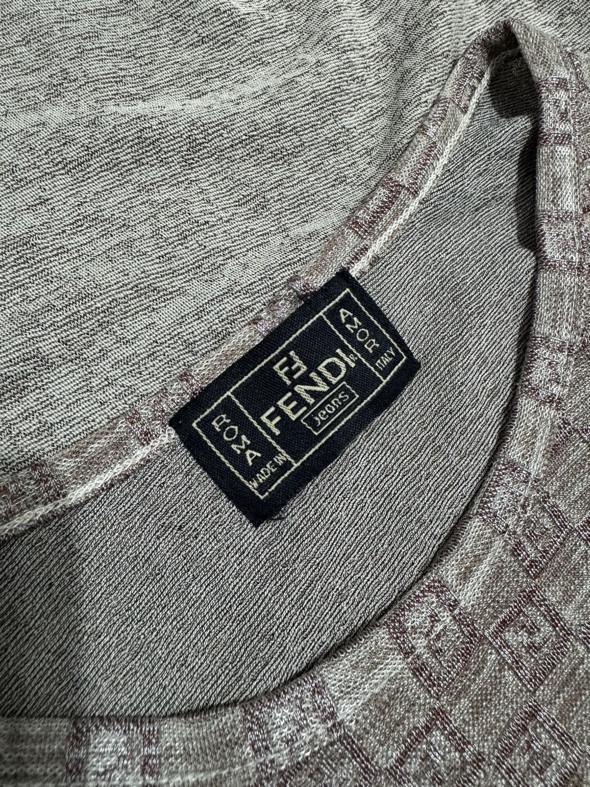 Fendi Vintage FENDI Fendi Jeans Tee Size S / US 4 / IT 40 - 5 Thumbnail