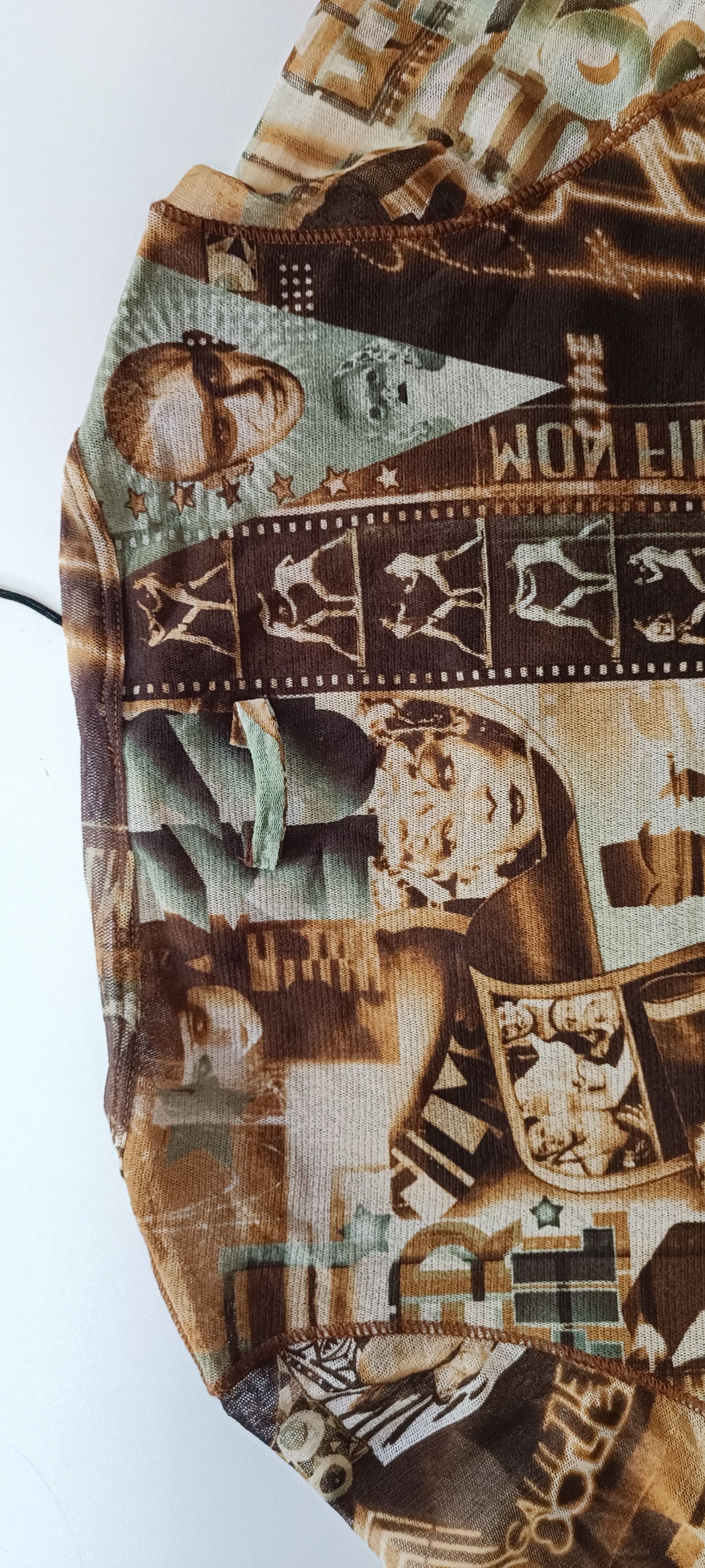 Jean Paul Gaultier Faces mesh top Size M / US 6-8 / IT 42-44 - 20 Thumbnail