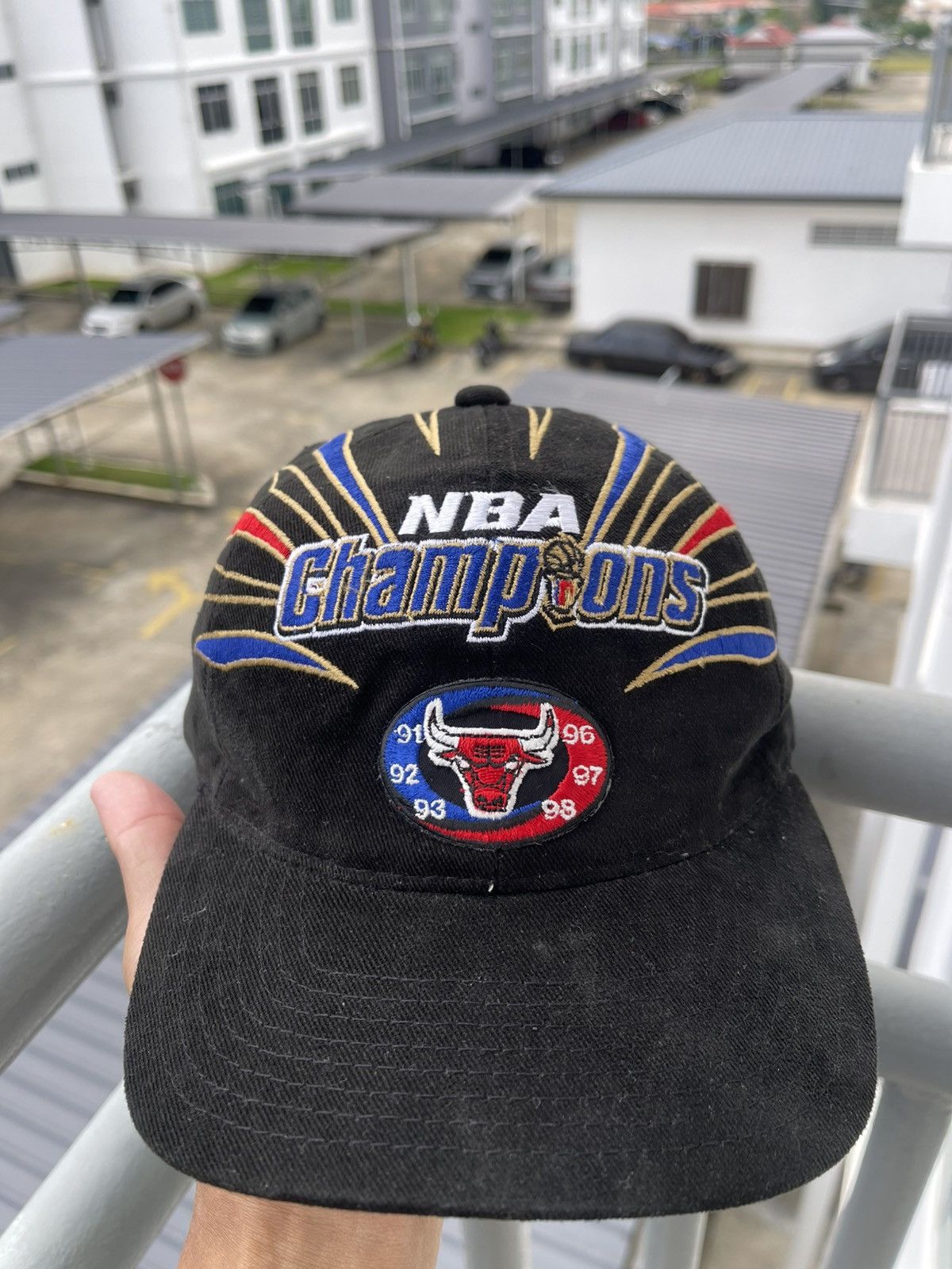 NBA Vintage 90s NBA Champion embroidered cap Size ONE SIZE - 8 Thumbnail