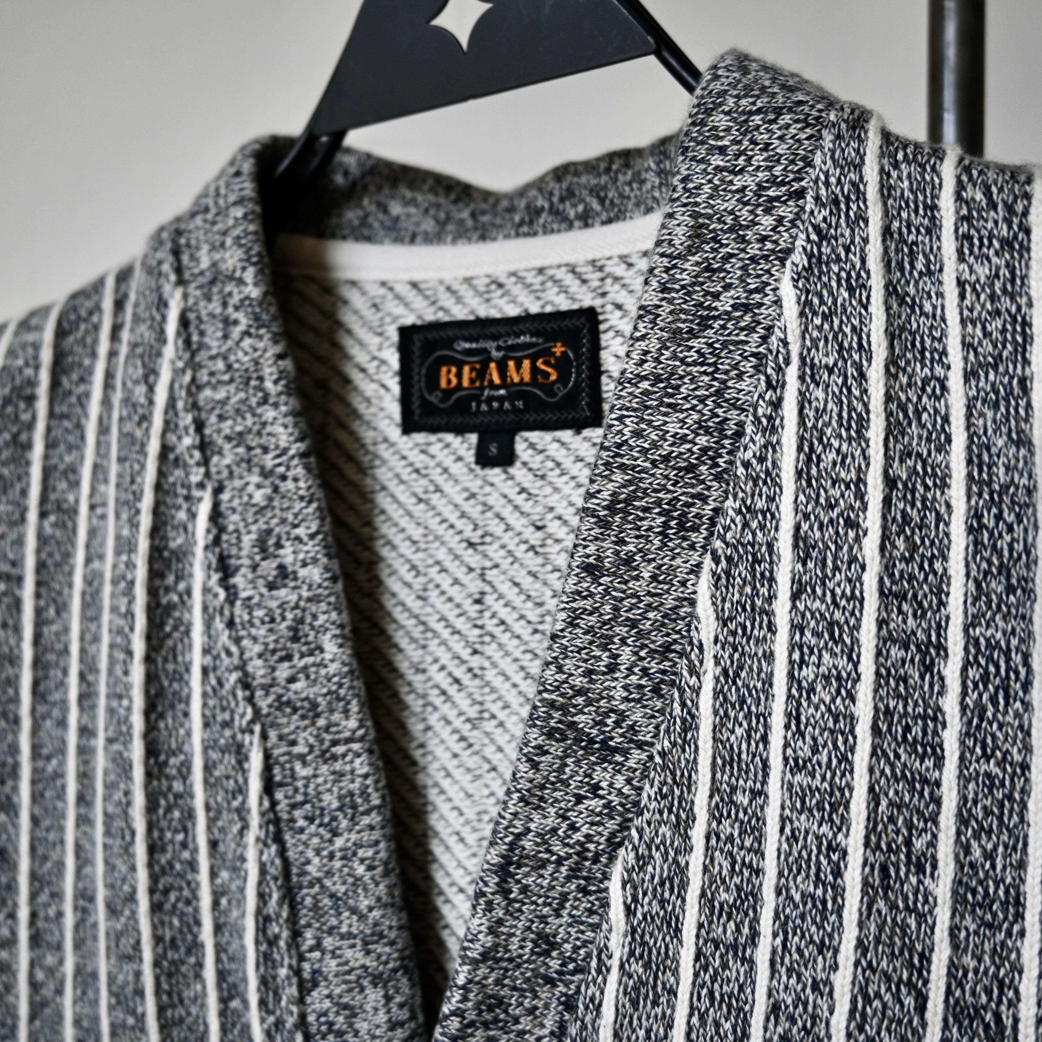 Beams Plus BEAMS Plus stiriped knit sweat cardigan, made in Japan Size US S / EU 44-46 / 1 - 9 Thumbnail