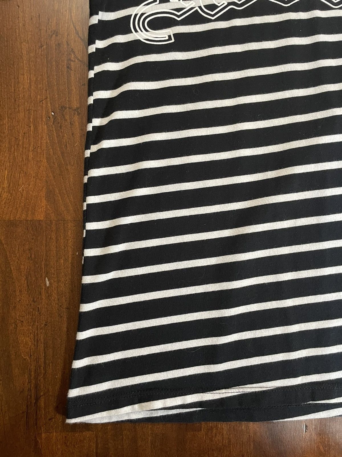 Revenge Revenge Striped Outline Logo Tee Size US M / EU 48-50 / 2 - 6 Thumbnail