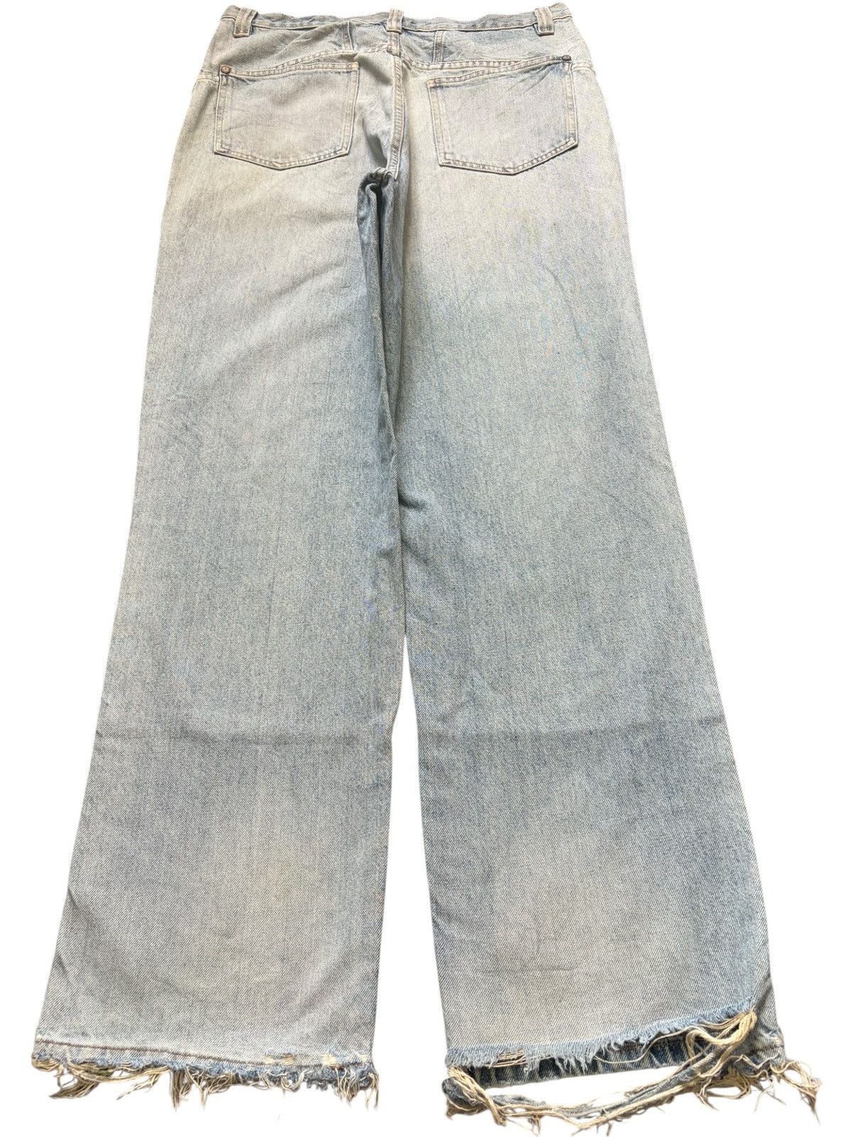 Phat Farm Vintage Phat Farm Embroidered Distress Baggy Jeans Size US 32 / EU 48 - 2 Thumbnail