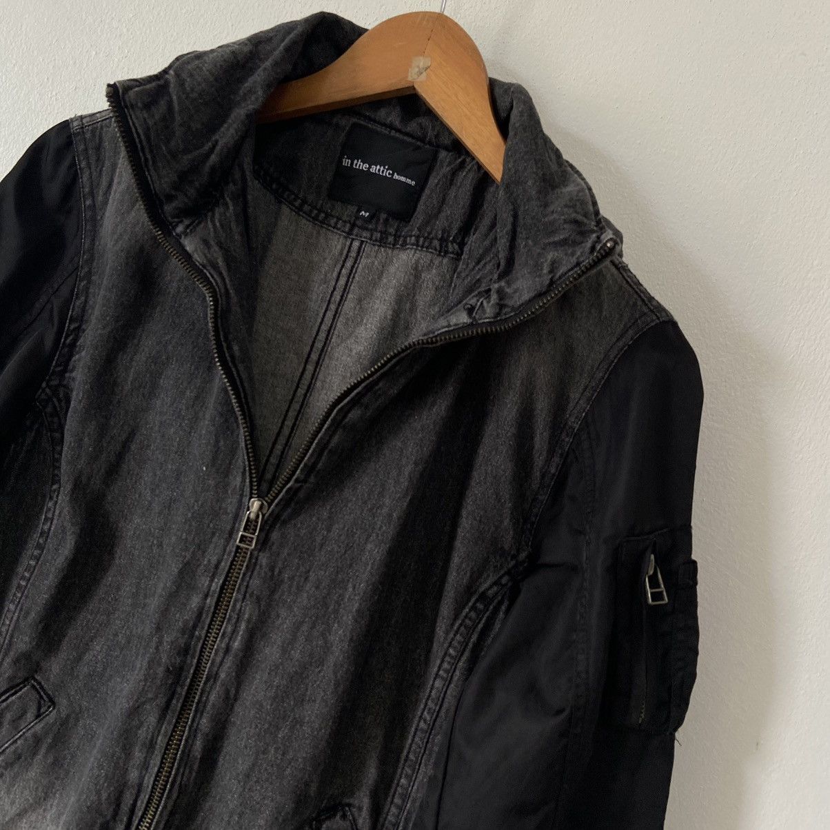 In The Attic In the attic Black Denim Jacket. Size US M / EU 48-50 / 2 - 2 Thumbnail
