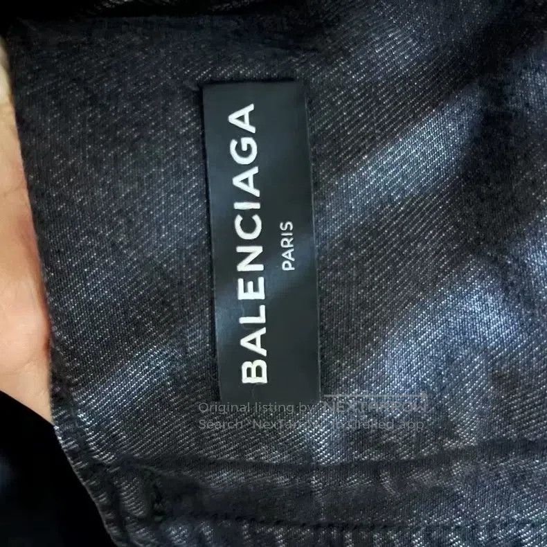 Balenciaga Balenciaga Classic black pattern embroidery single-breaste Size US M / EU 48-50 / 2 - 5 Thumbnail
