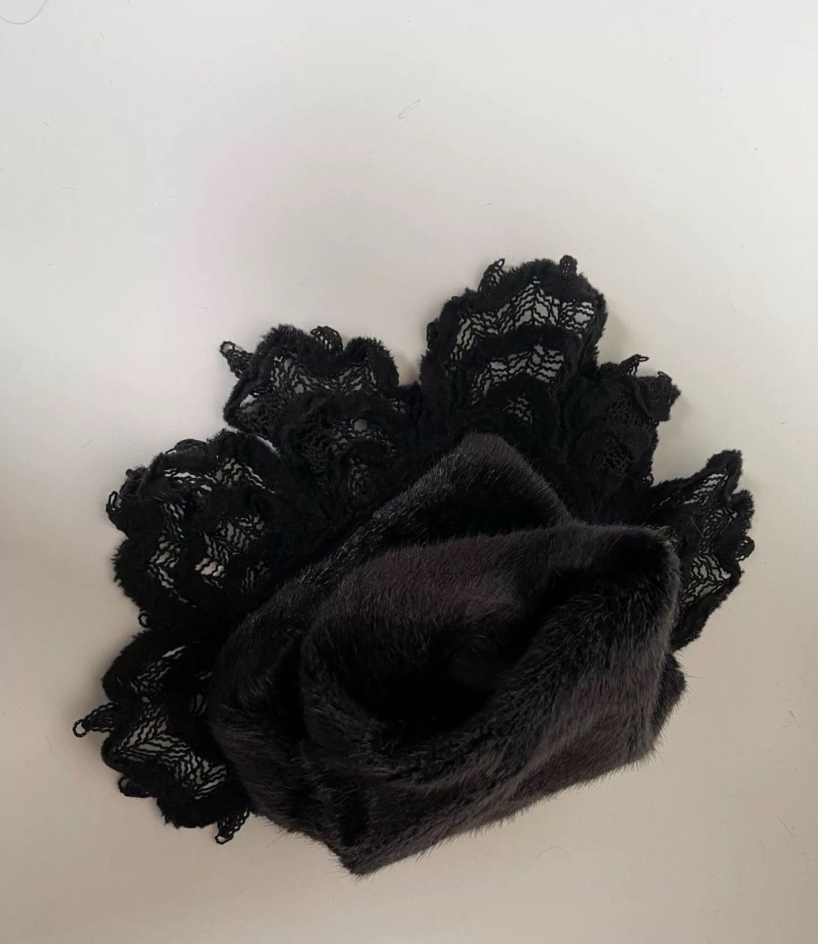 Comme des Garcons comme des garçons Tricot fur knit hat Size ONE SIZE - 2 Thumbnail