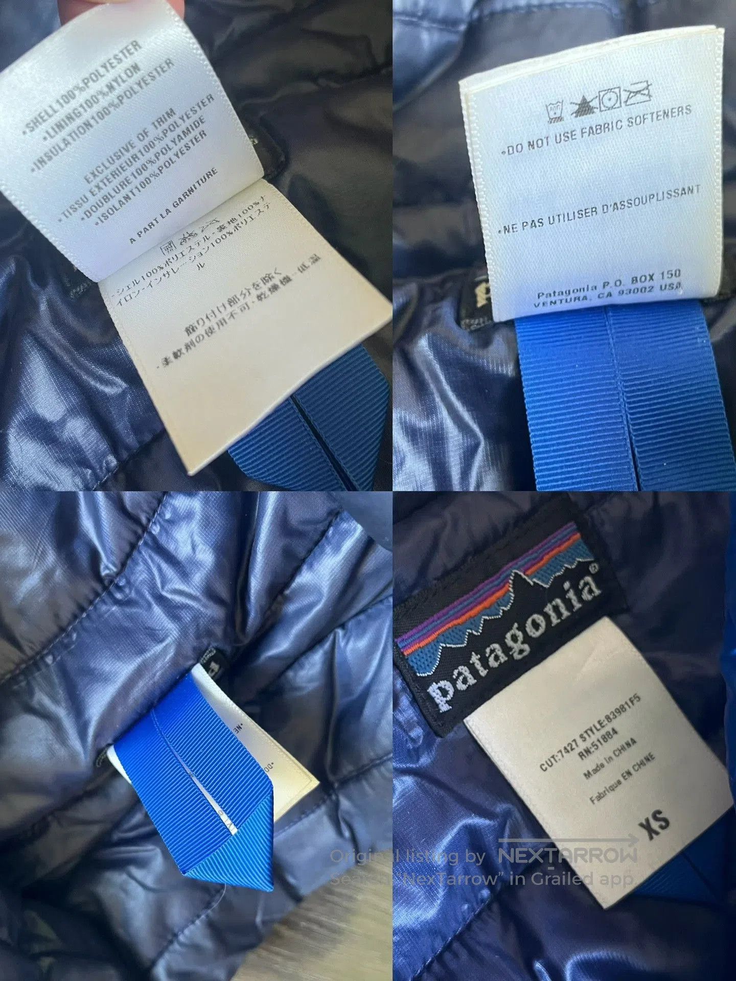 Patagonia Patagonia 2000s Puffer Jacket XS. Size US XS / EU 42 / 0 - 3 Thumbnail