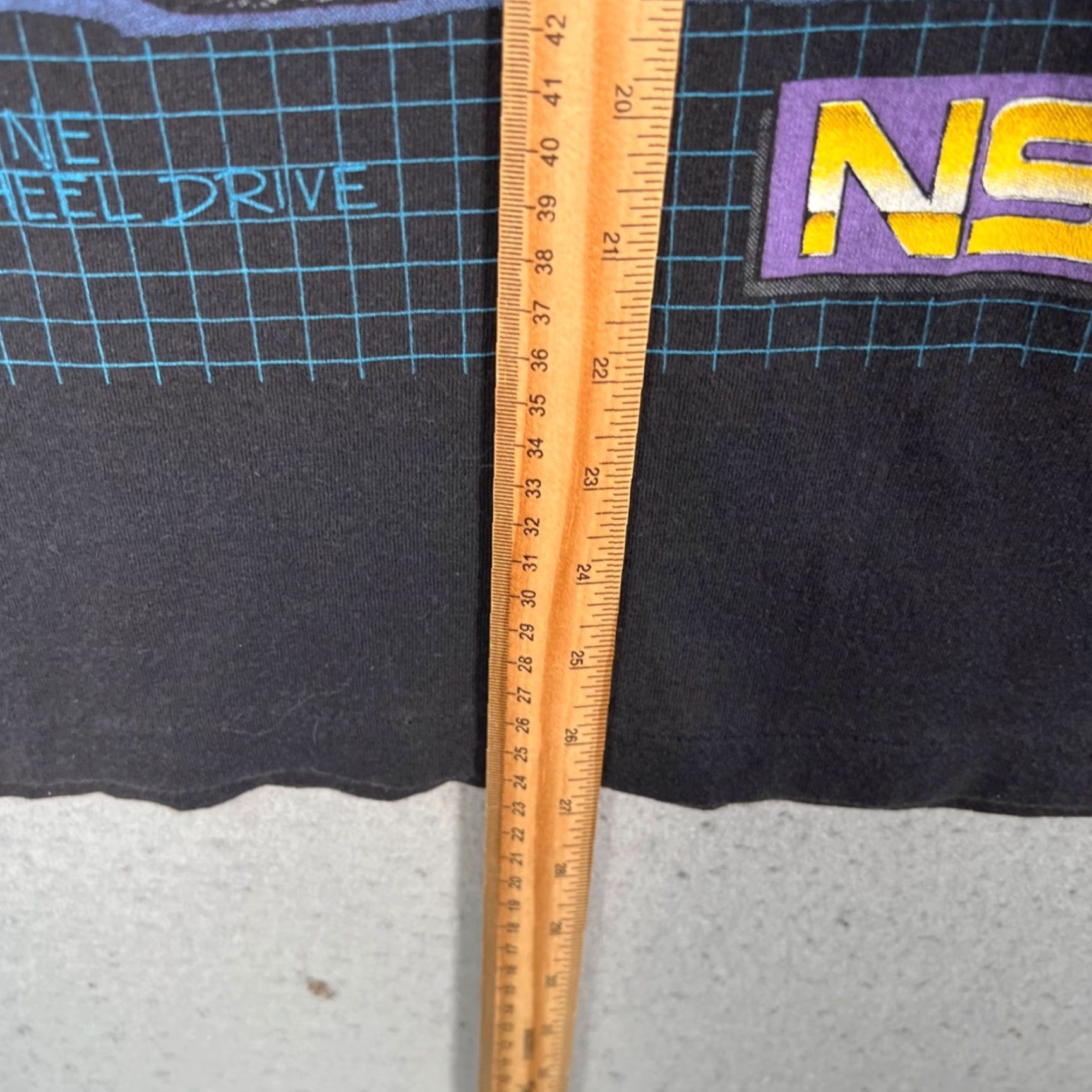 Vintage SSI Vintage 90s Acura NSX Racing Car Graphic T-Shirt Black Large Mens XXL? Size US L / EU 52-54 / 3 - 7 Thumbnail