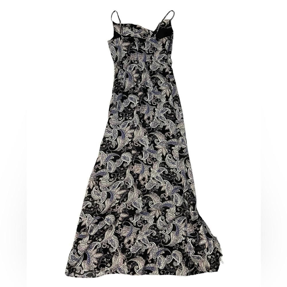 Designer Laundry By Shelli Segal l Paisley Maxi Dress 2 Size XS / US 0-2 / IT 36-38 - 4 Thumbnail