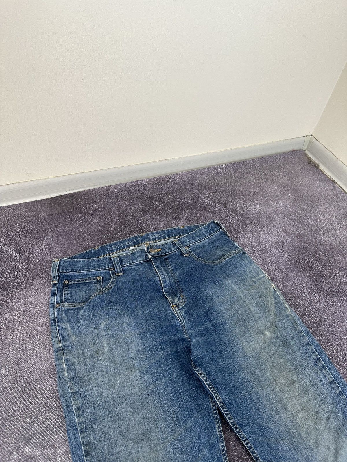 Carhartt Vintage Carhartt American Opium Faded USA Hype Work Jeans Size US 36 / EU 52 - 13 Thumbnail