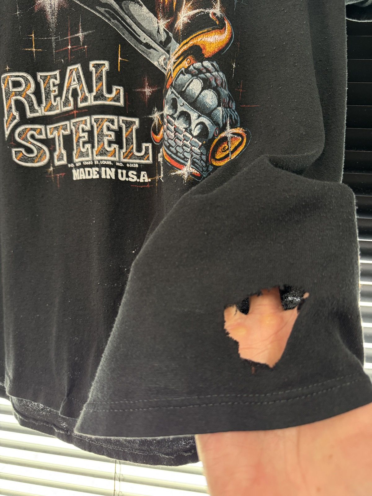 Vintage Vintage 80s Harley Davidson Real Steel Shirt Size US L / EU 52-54 / 3 - 10 Thumbnail