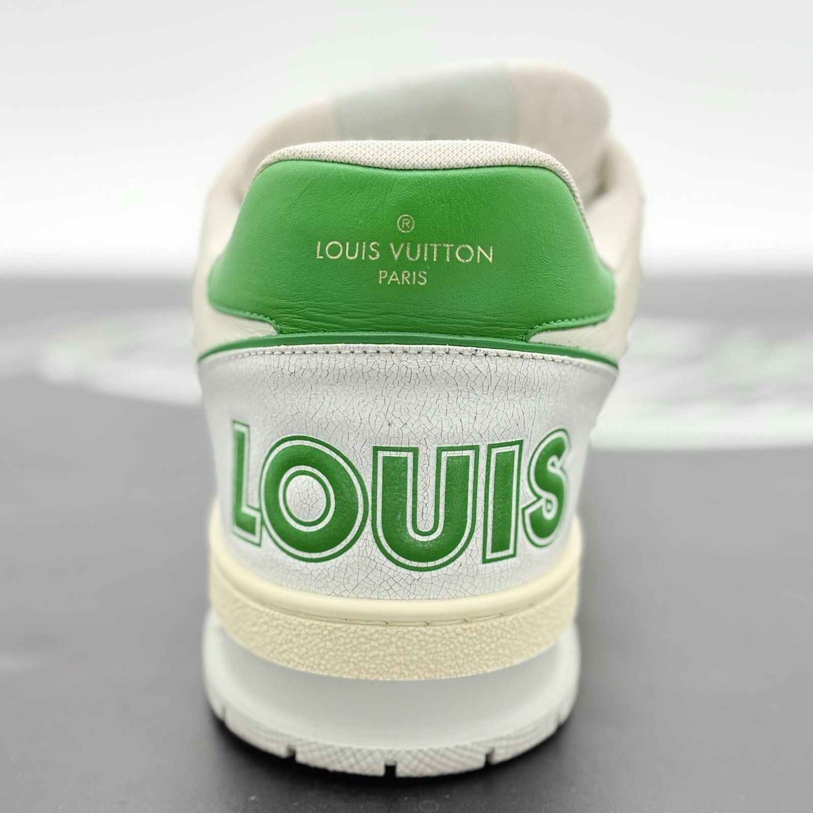 Louis Vuitton 11-11.5 Louis Vuitton Strap Trainer ' Green ' | SUPER CLEAN! Size US 11 / EU 44 - 10 Thumbnail