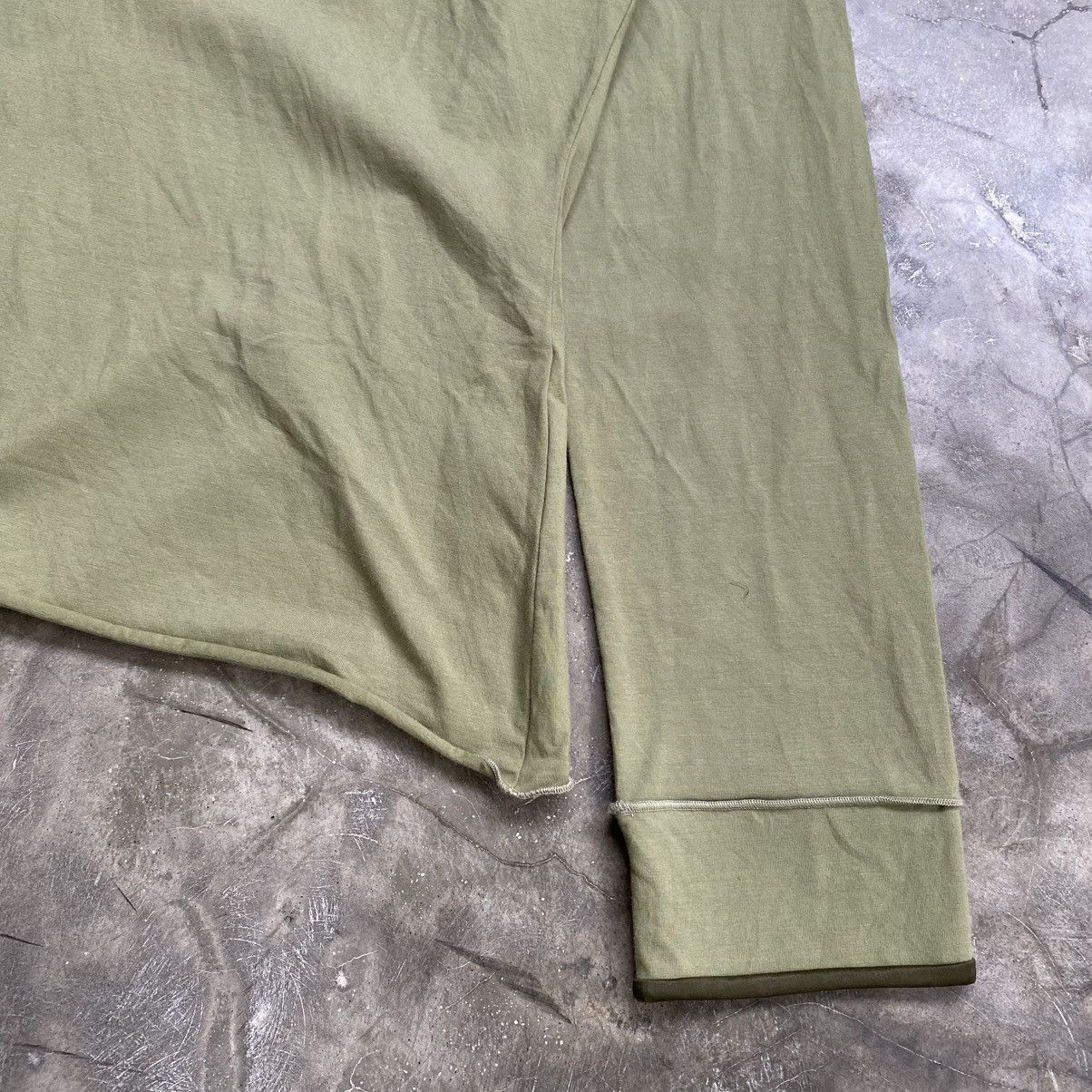 Jil Sander Jil Sander Green Sage Blueses Long Sleeve Womens Size M / US 6-8 / IT 42-44 - 4 Thumbnail