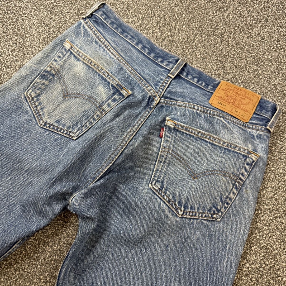 🔥🇺🇸 Vintage Levis 501xx Faded Denim