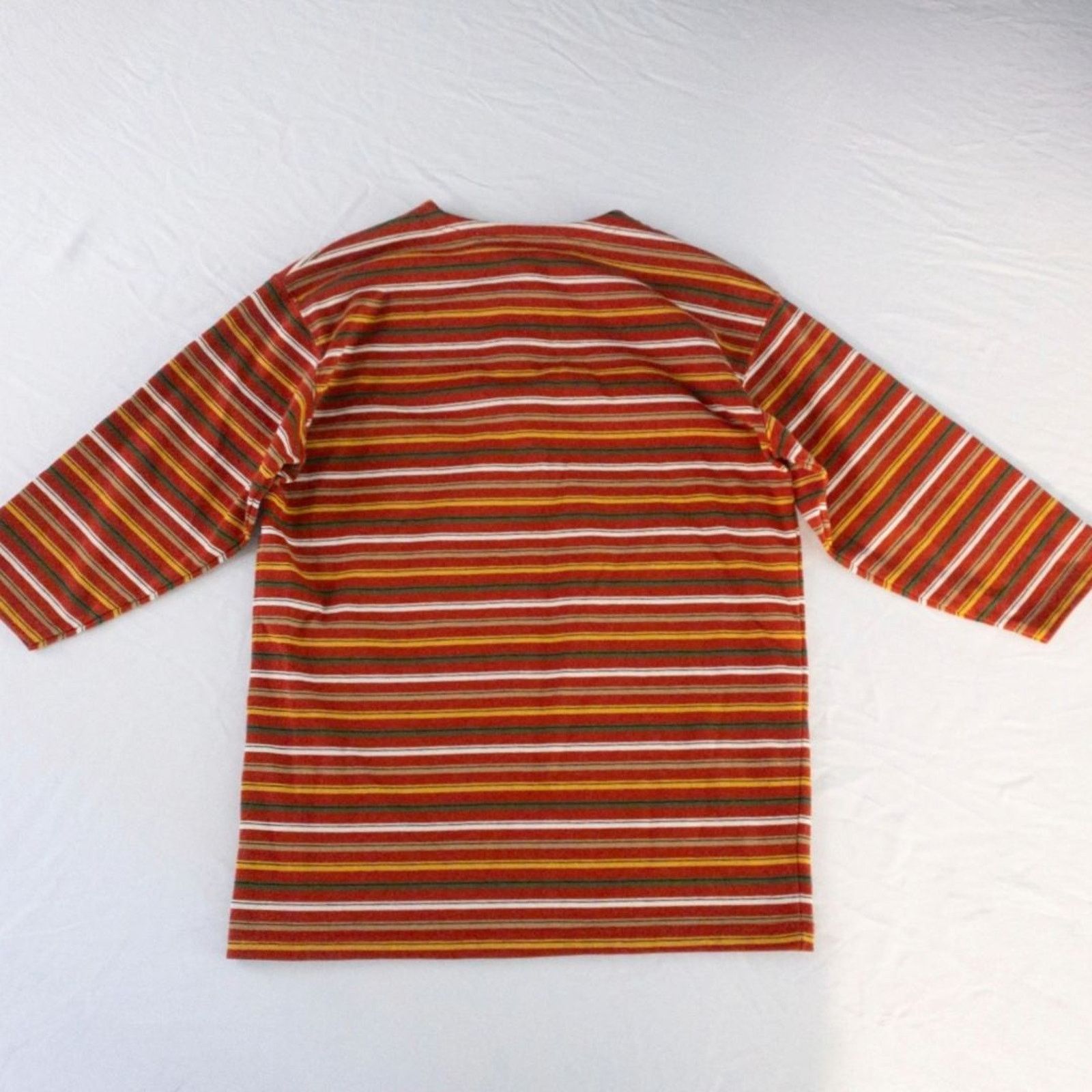 Other Chaus Vintage Orange & Red Striped Shirt Womens Small Size S / US 4 / IT 40 - 8 Thumbnail