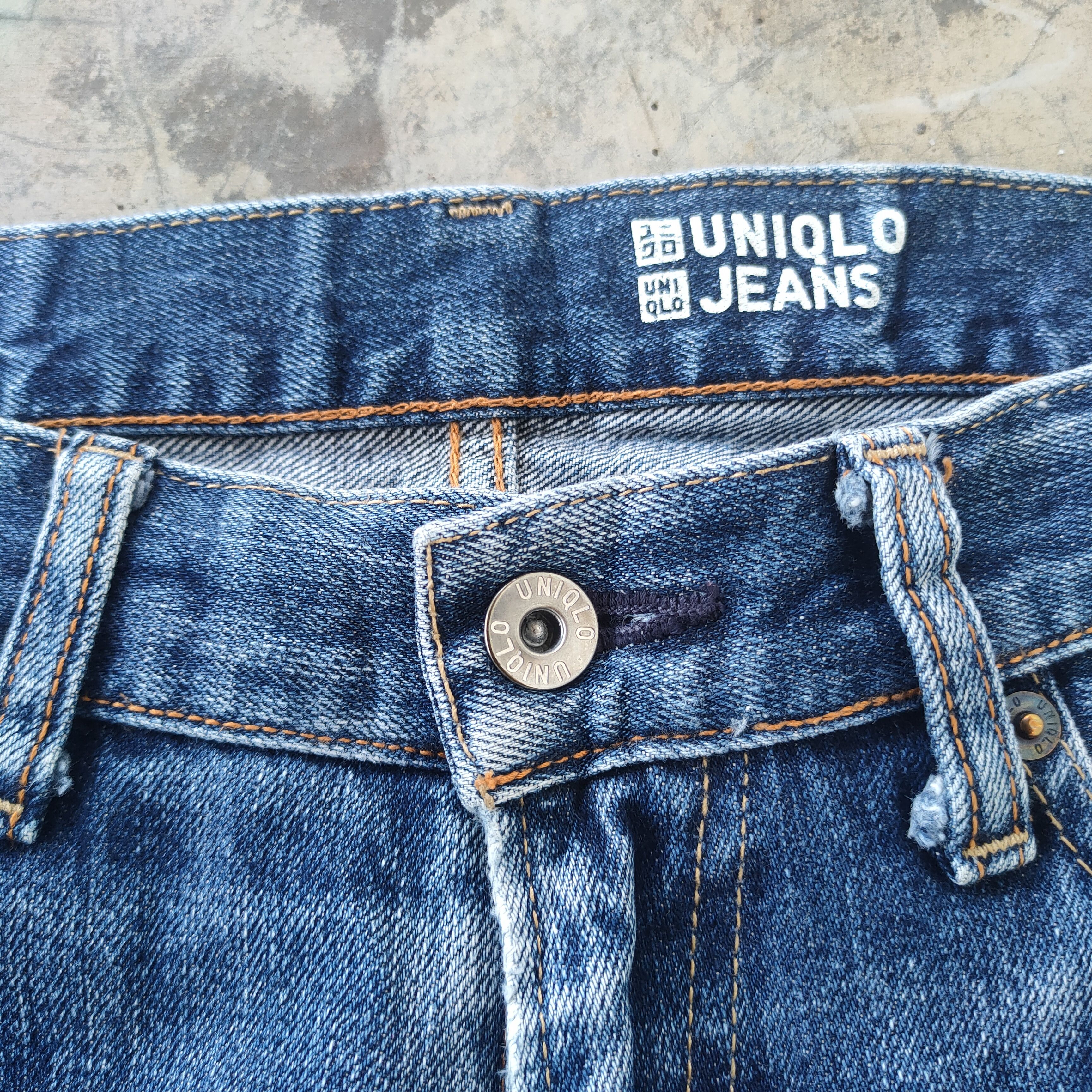 Japanese Brand VINTAGE JAPANESE FADED DISTRESSED JEANS DENIM PANTS Size US 32 / EU 48 - 6 Thumbnail