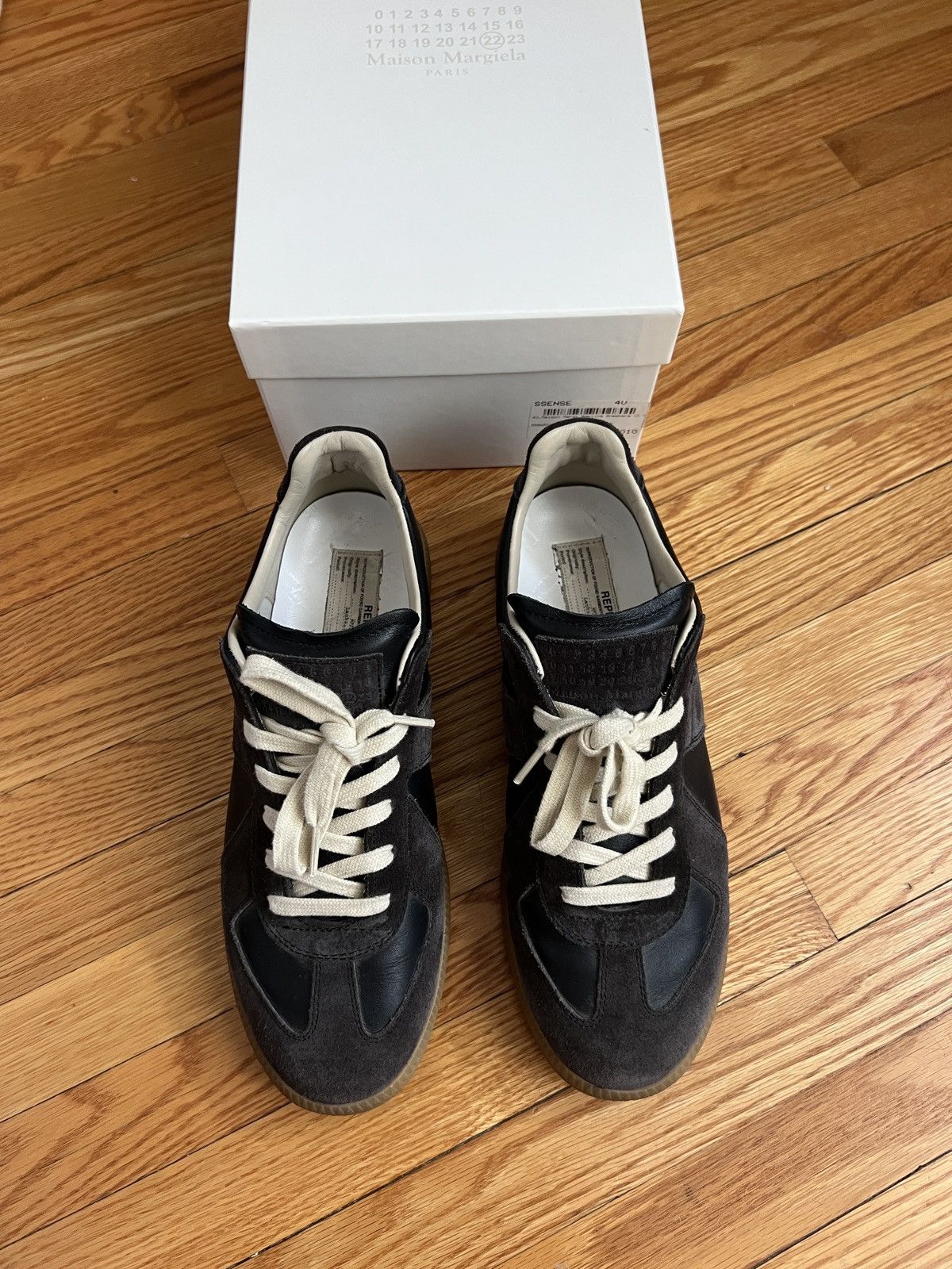 Maison Margiela Maison Margiela Replica Sneakers dark brown Size US 10 / IT 40 - 3 Thumbnail