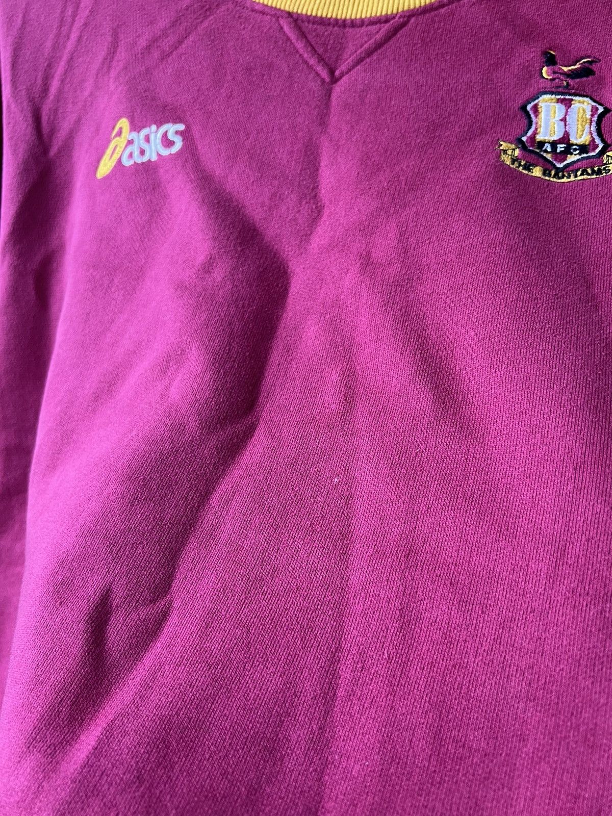 Asics 1999/2000 BRADFORD CITY TRAINING/TRAVEL SOCCER SWEATSHIRT Size US XXL / EU 58 / 5 - 10 Thumbnail