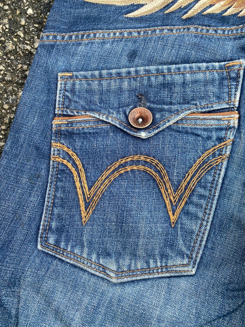 Edwin VINTAGE EDWIN EXCLUSIVE VINTAGE DISTRESSED DENIM Size US 30 / EU 46 - 6 Thumbnail
