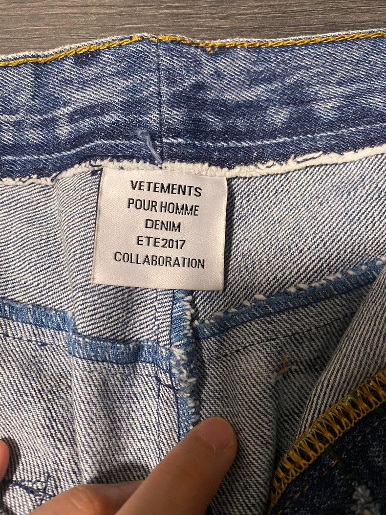 Vetements Vetements SizeM Deconstructed Jeans Size US 29 - 2 Thumbnail