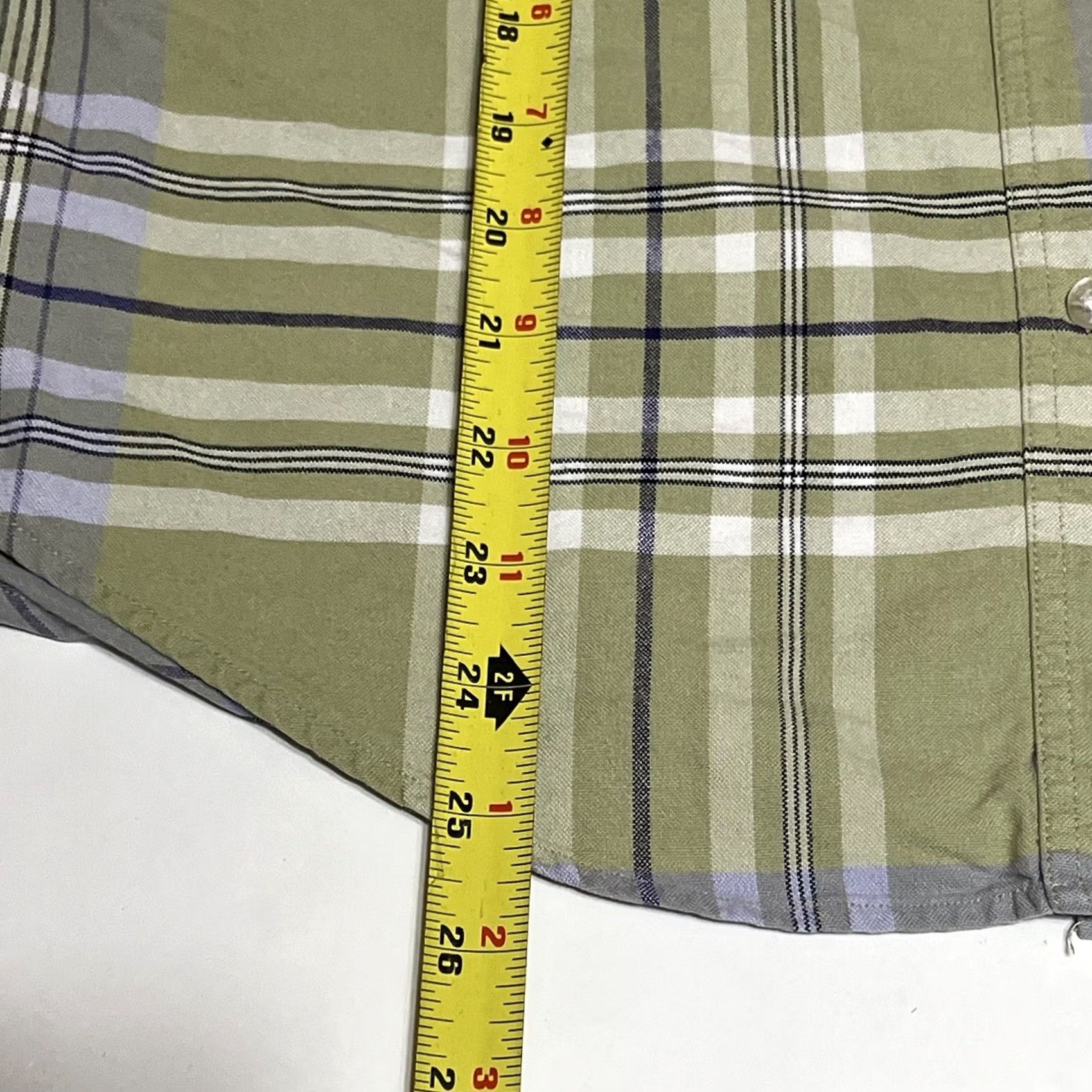 Roper Roper Shirt Western Button-Up Long Sleeve Green Plaid M Womens Medium Casual Cotton Button Front Neck Collared Vintage No Size M / US 6-8 / IT 42-44 - 5 Thumbnail