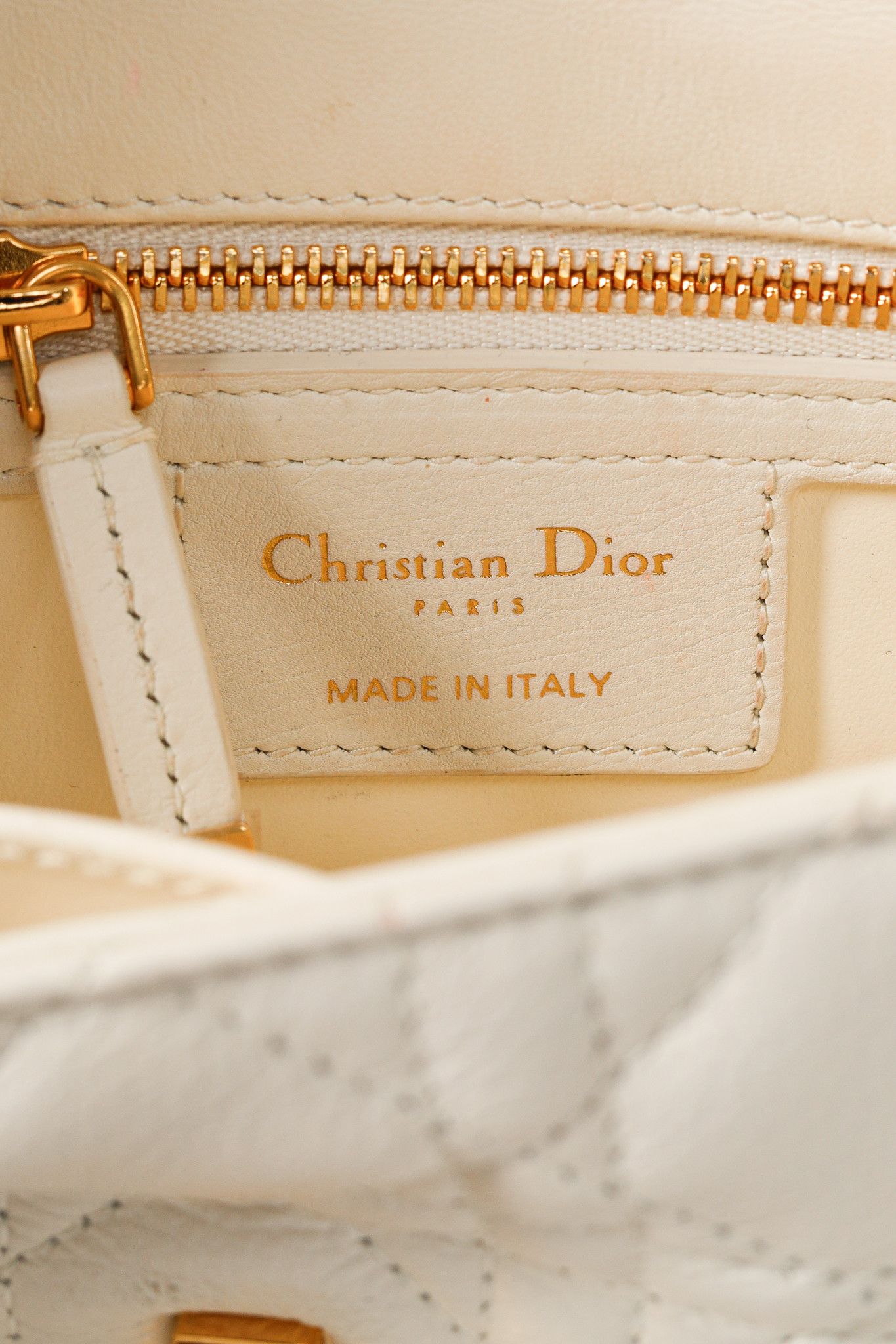Dior Christian Dior Small Dior Caro Cannage Calfskin Crossbody Size ONE SIZE - 12 Thumbnail